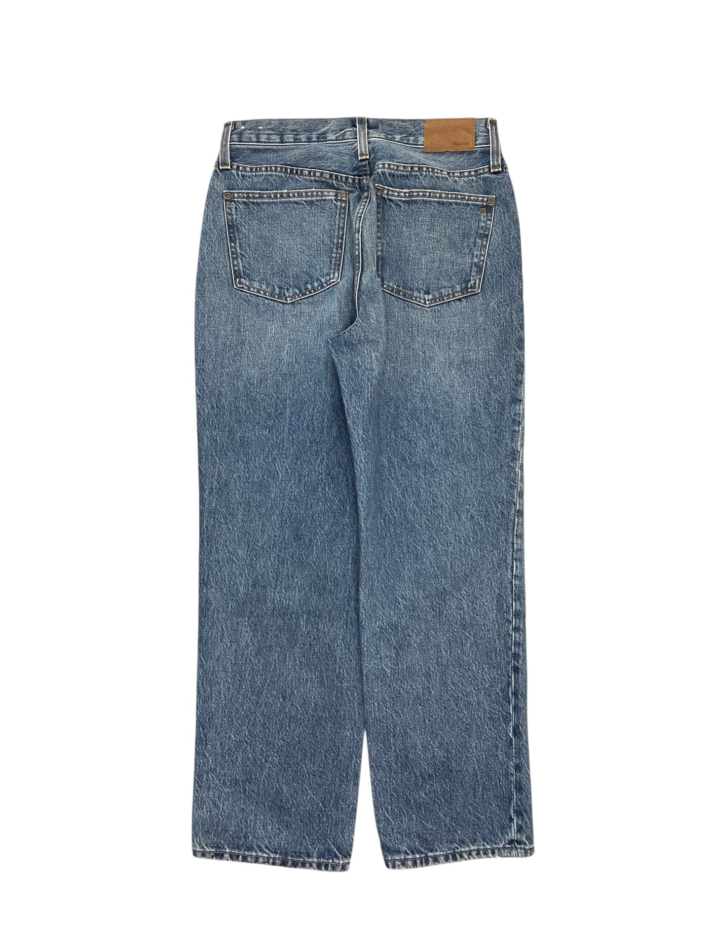 Jeans Straight By Madewell In Blue Denim, Size:4P