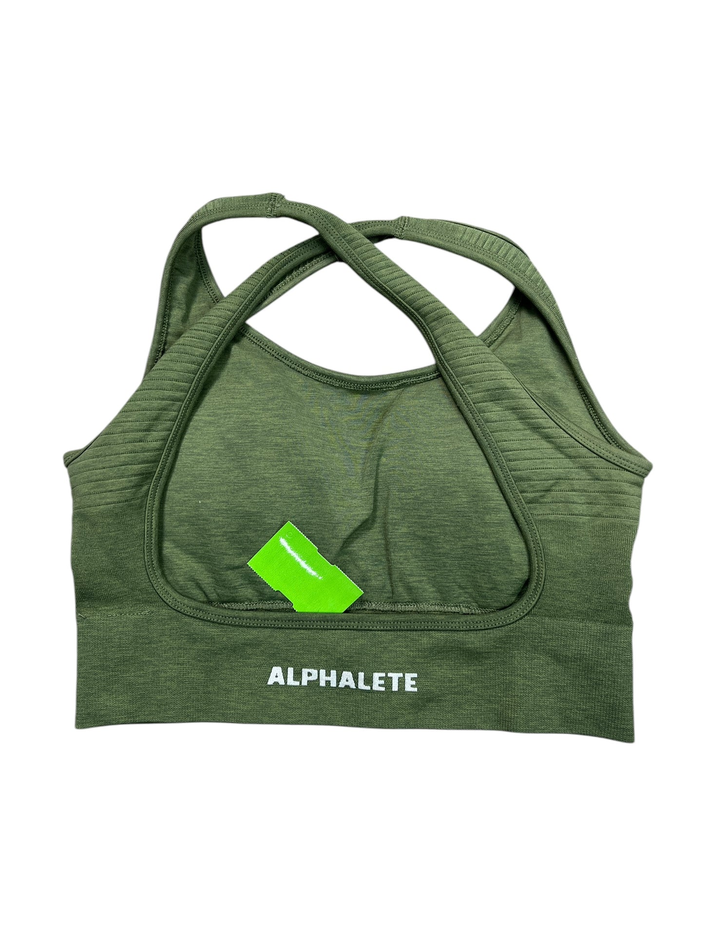 Athletic Bra By Clothes Mentor In Green, Size:S