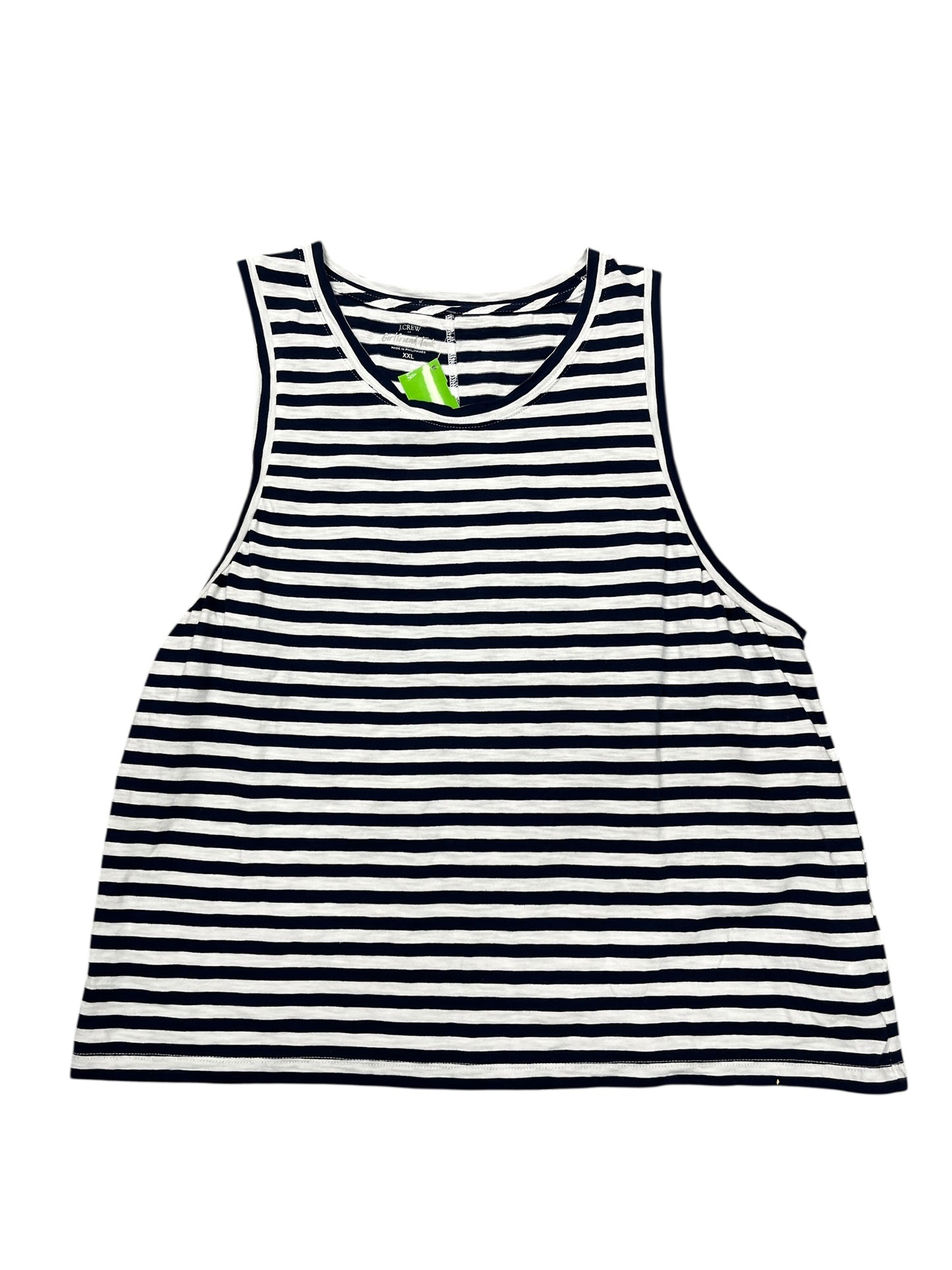 Tank Top By J. Crew In Blue, Size:Xxl
