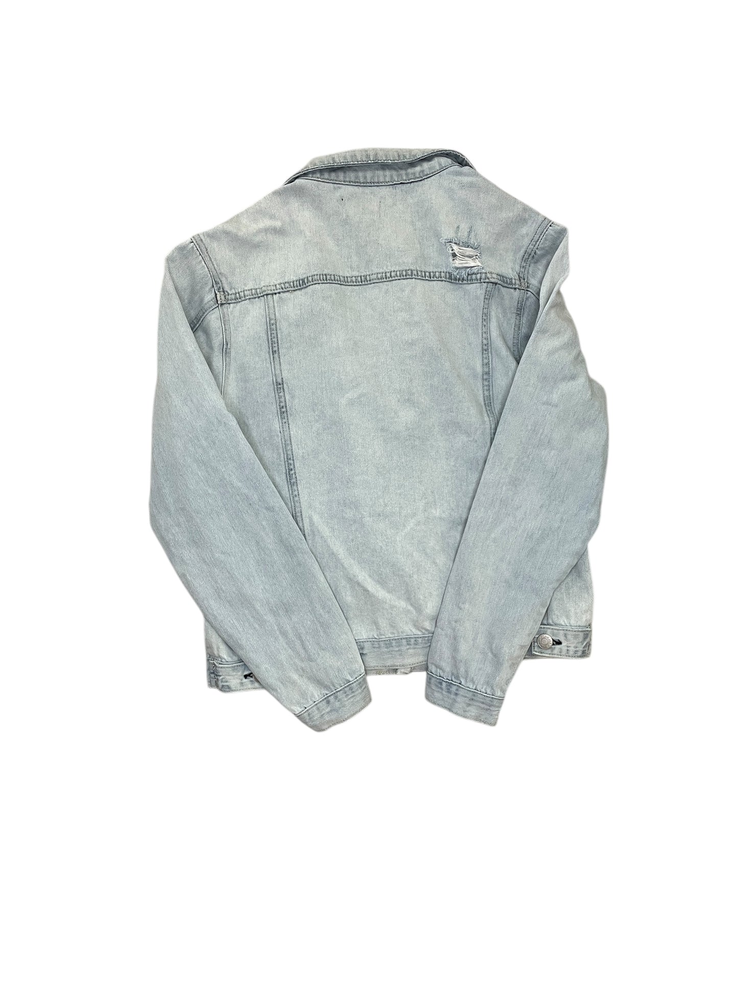 Jacket Denim By Risen In Blue Denim, Size:M
