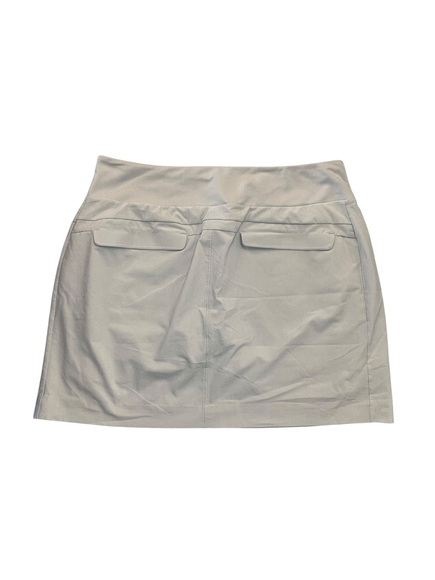 Athletic Skort By Athleta In Cream, Size:L