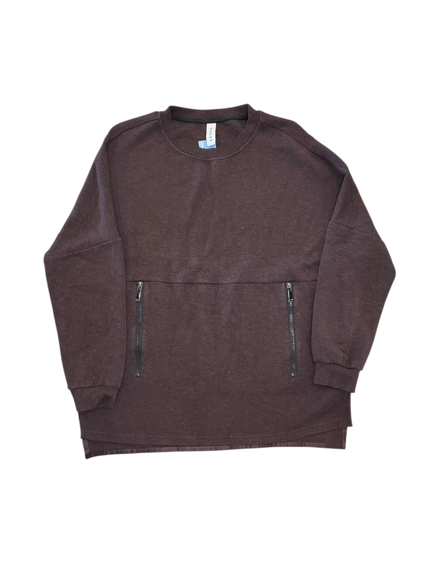Sweatshirt Crewneck By Varley In Purple, Size:M