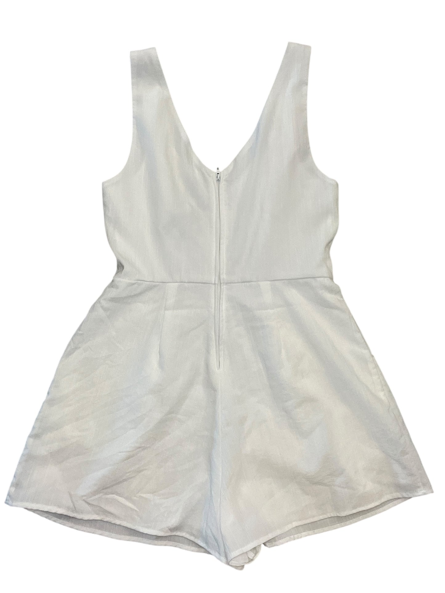Romper By Blue Rain In White, Size:S