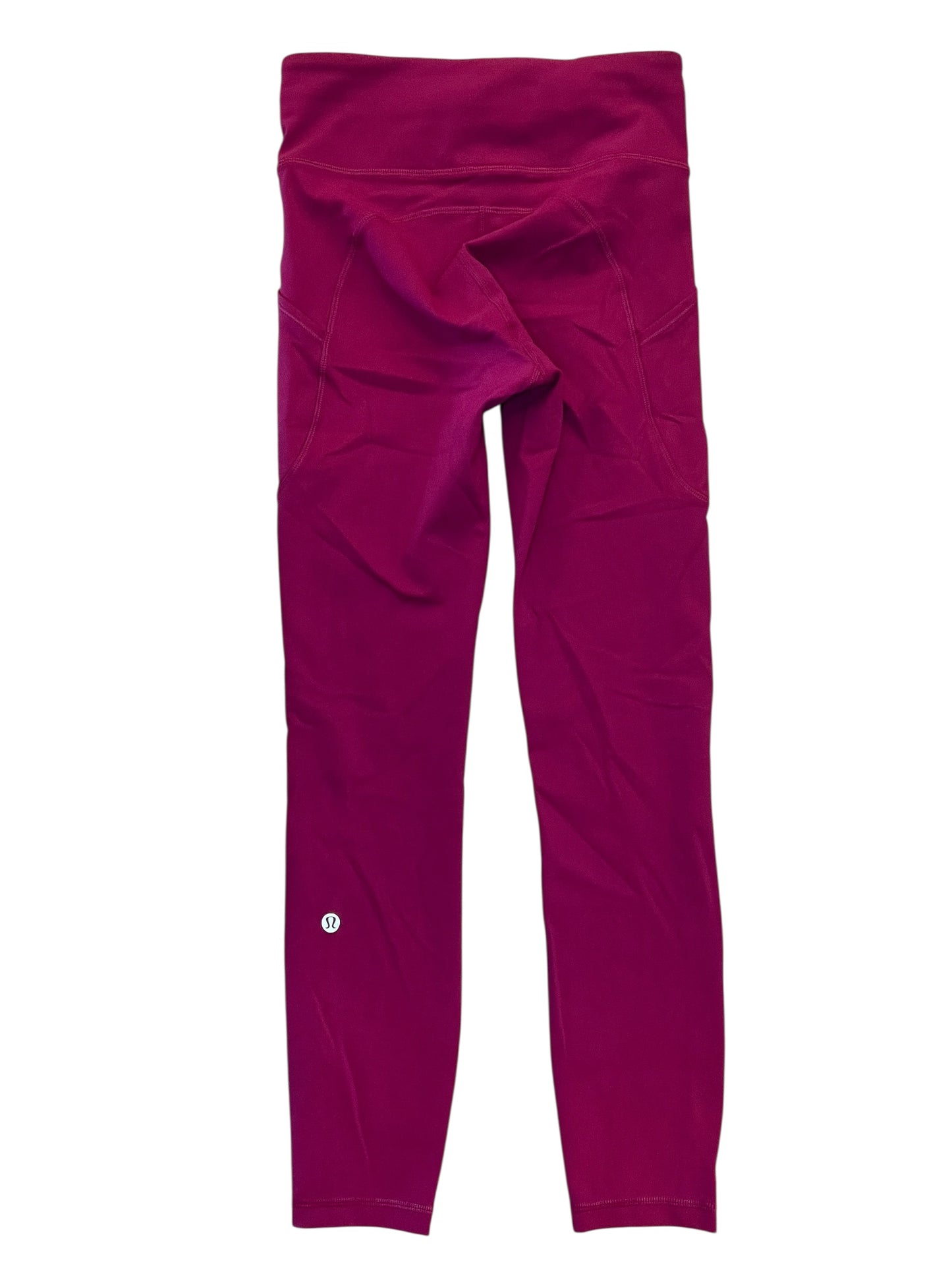 Athletic Leggings By Lululemon In Grey, Size:S