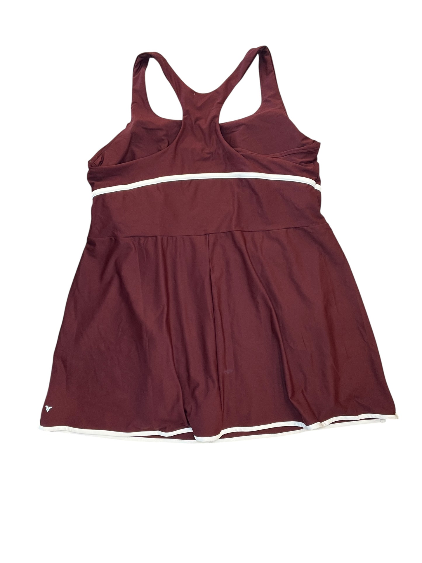 Athletic Dress By Old Navy In Maroon, Size:2X