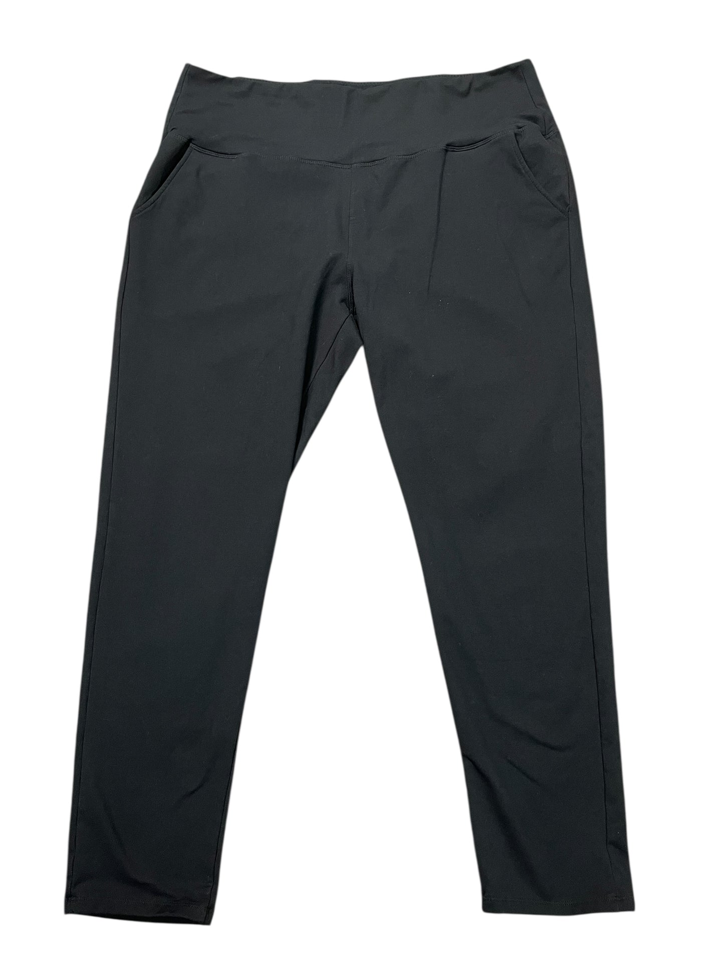 Athletic Leggings By Clothes Mentor In Black, Size:3X