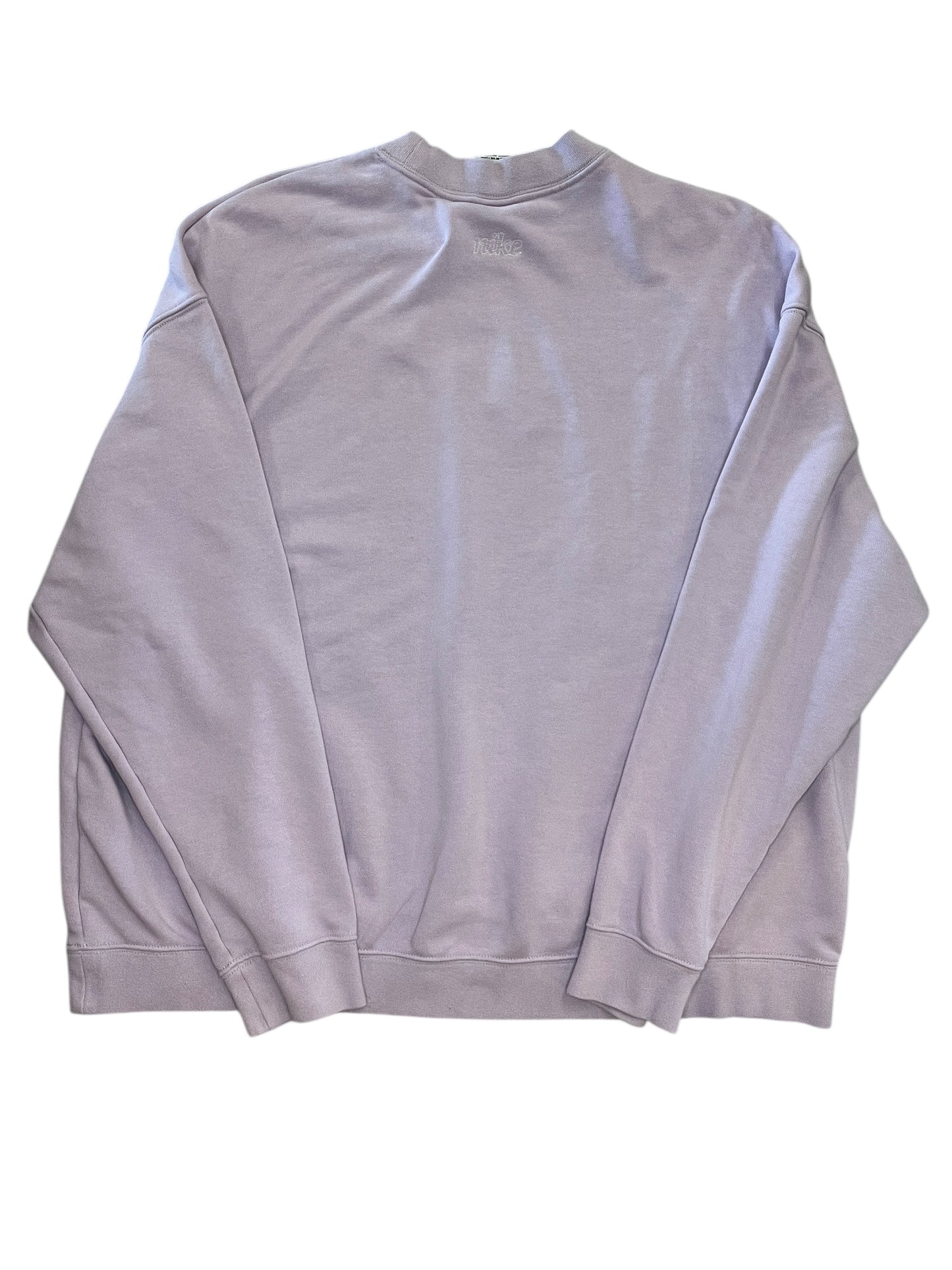 Sweatshirt Collar By Nike Apparel In Purple, Size:L