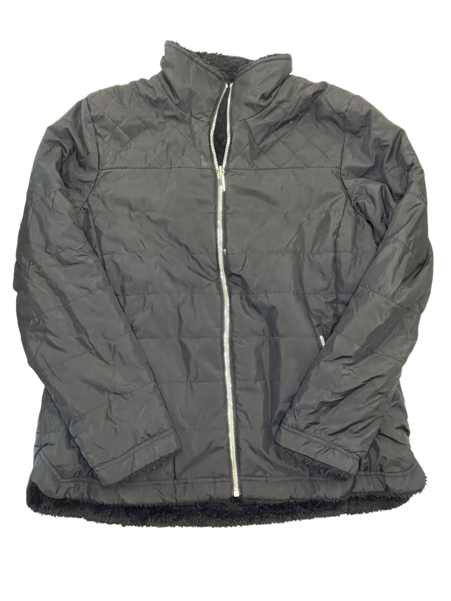 Coat Puffer & Quilted By Free Country In Black, Size:L
