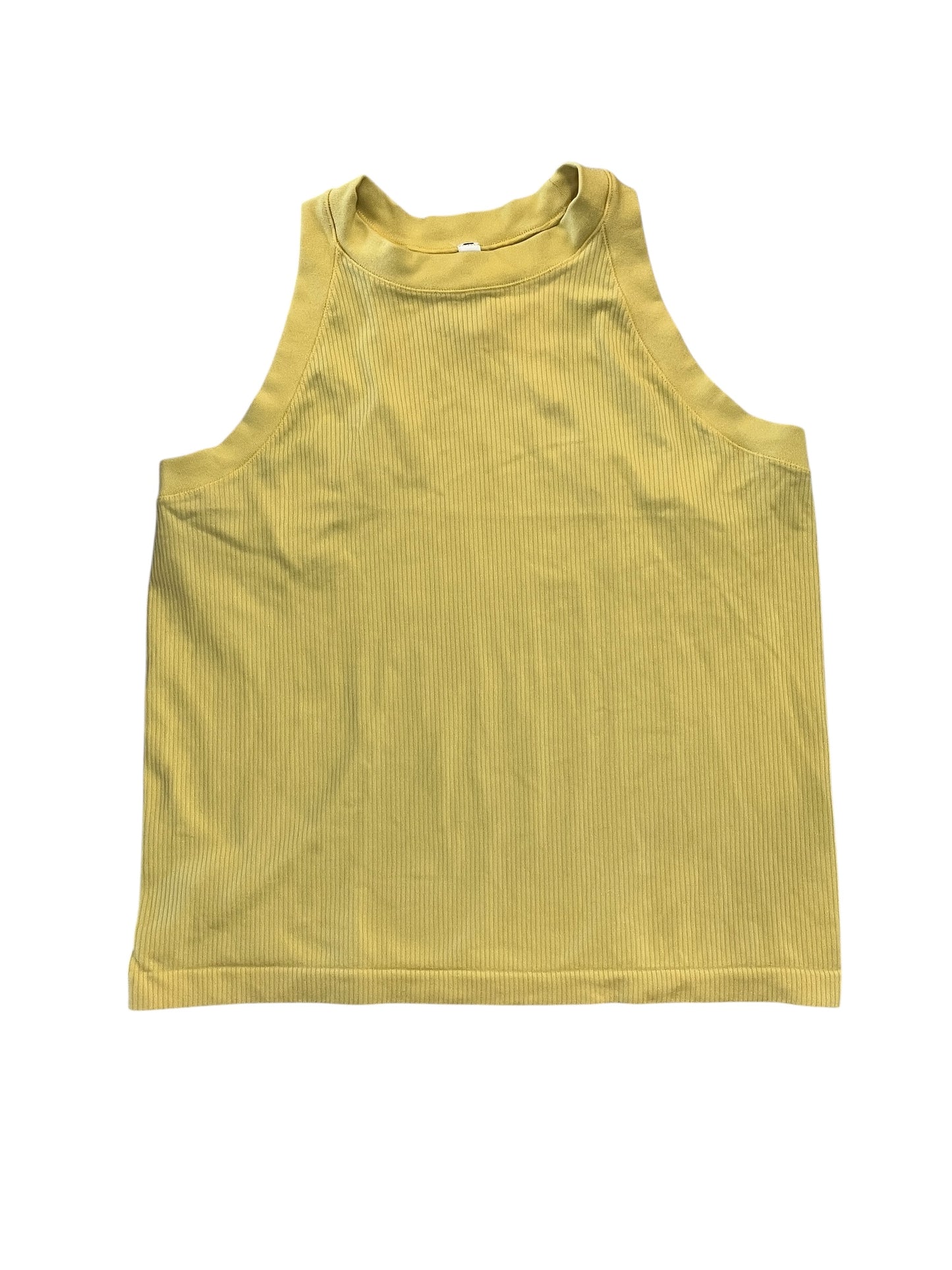 Athletic Tank Top By Athleta In Yellow, Size:1X