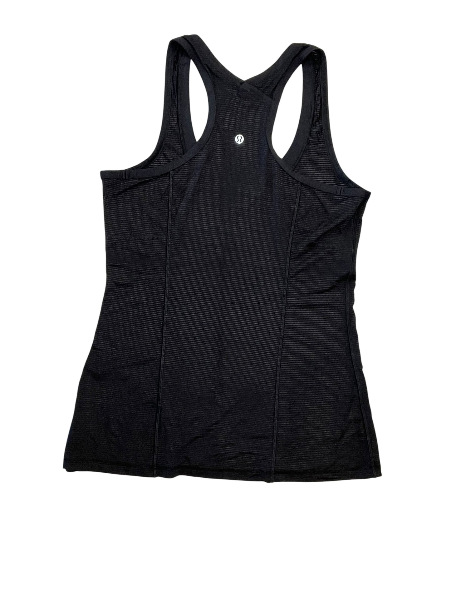 Athletic Tank Top By Lululemon In Black, Size:S