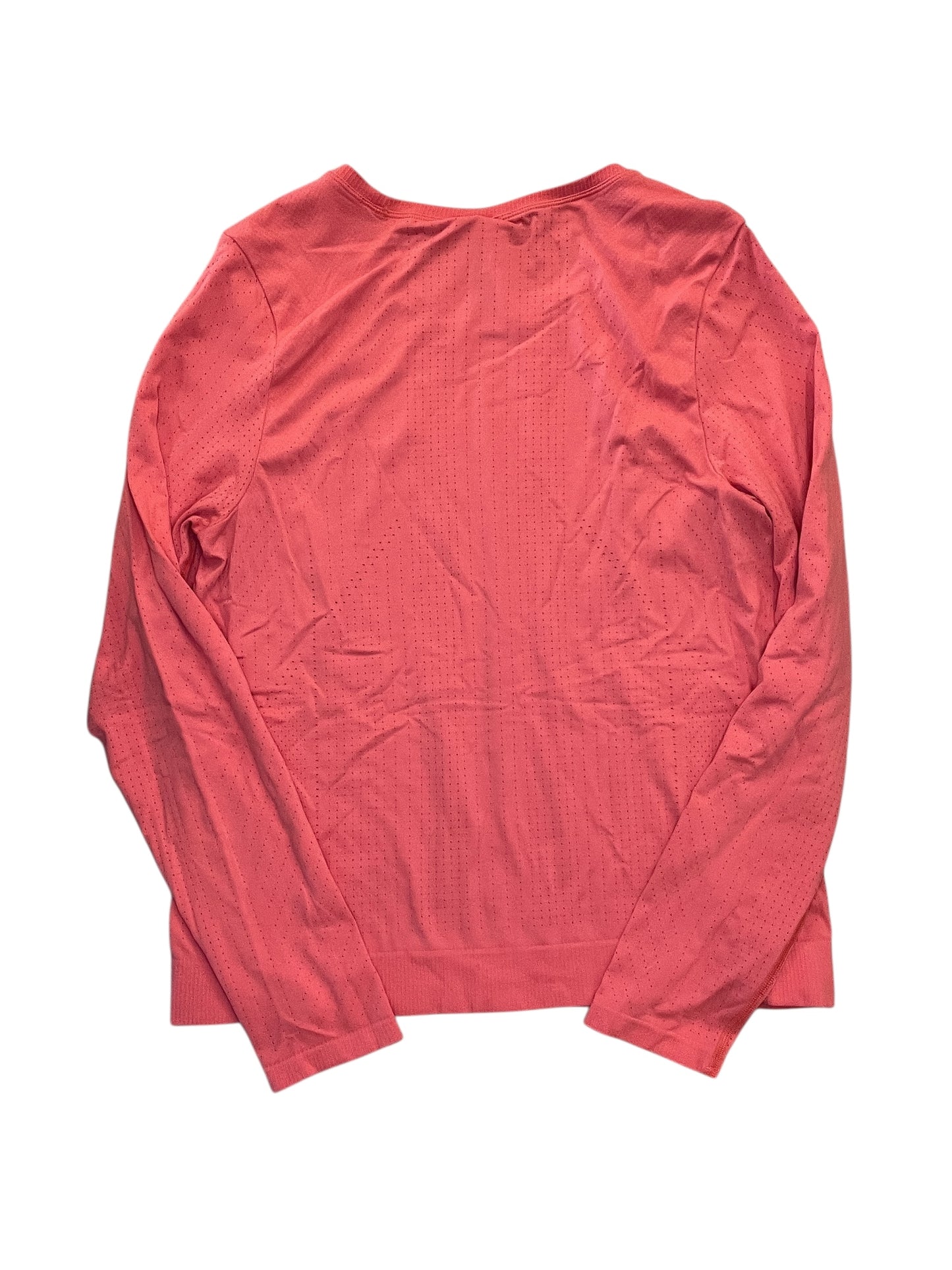 Athletic Top Ls Collar By Athleta In Pink, Size:L