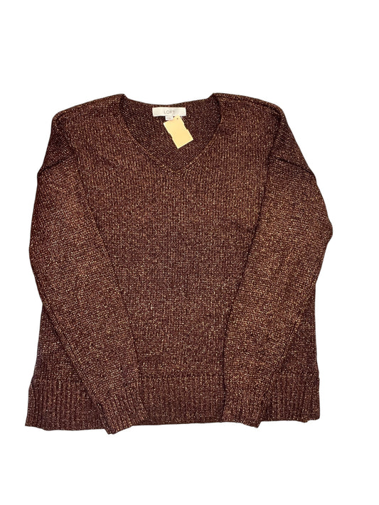 Sweater By Loft In Bronze, Size:M