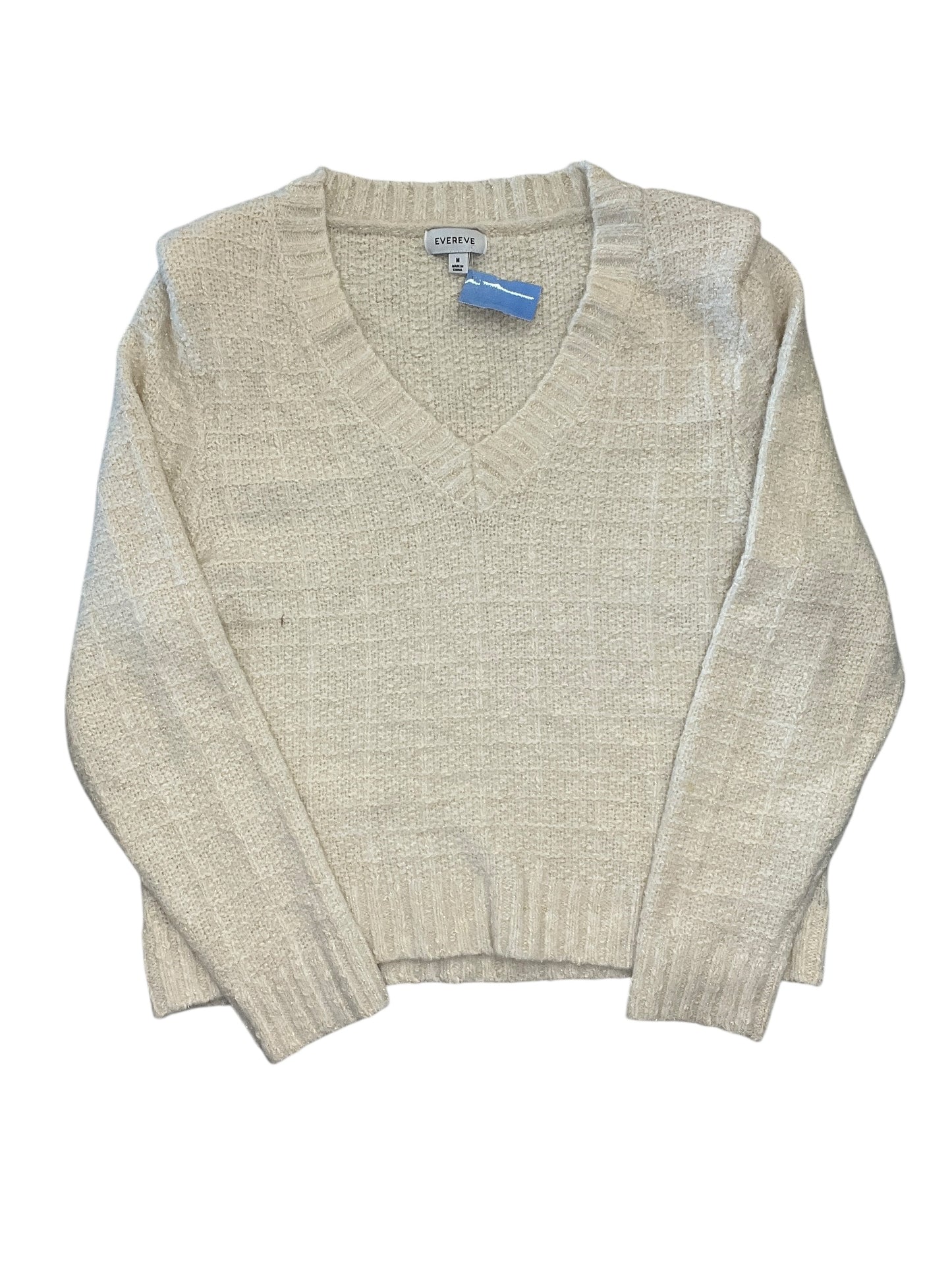 Sweater By Evereve In Cream, Size:M