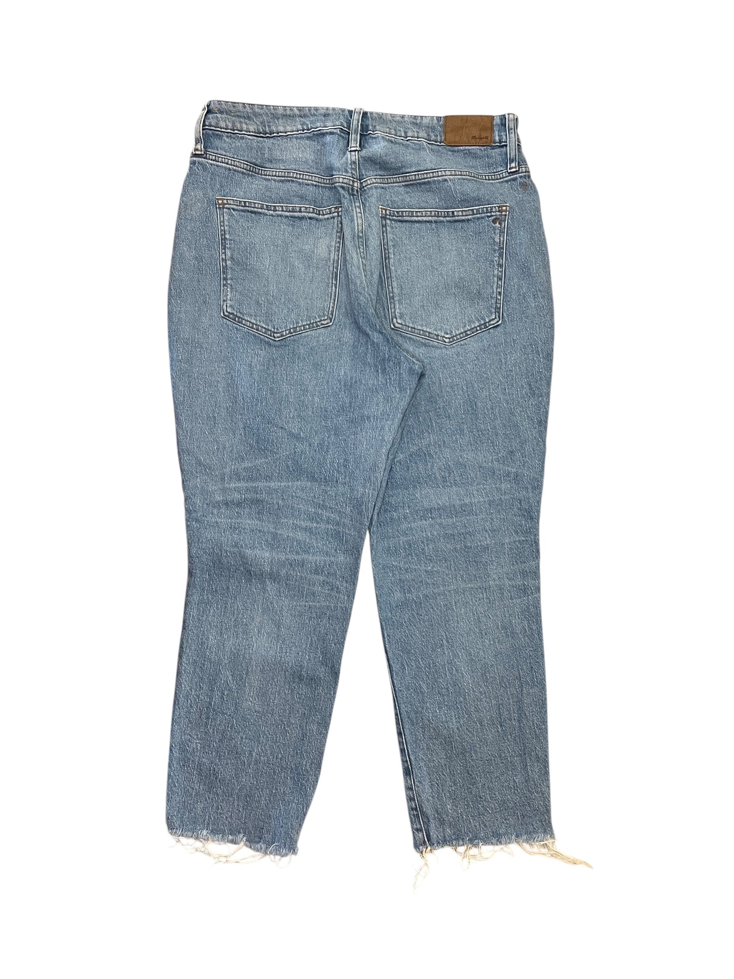 Jeans Straight By Madewell In Blue Denim, Size:14