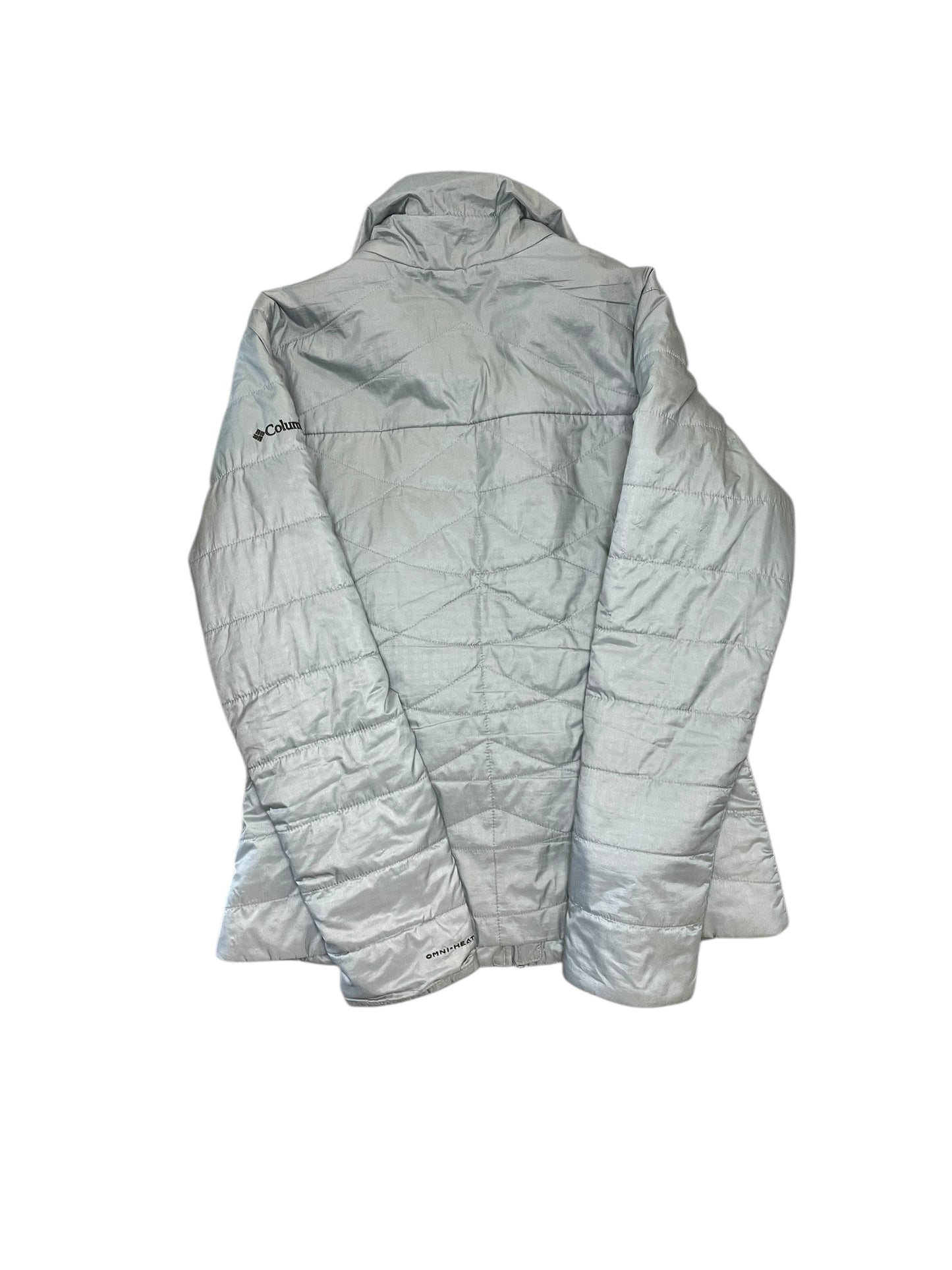 Jacket Puffer & Quilted By Columbia In Grey, Size:M