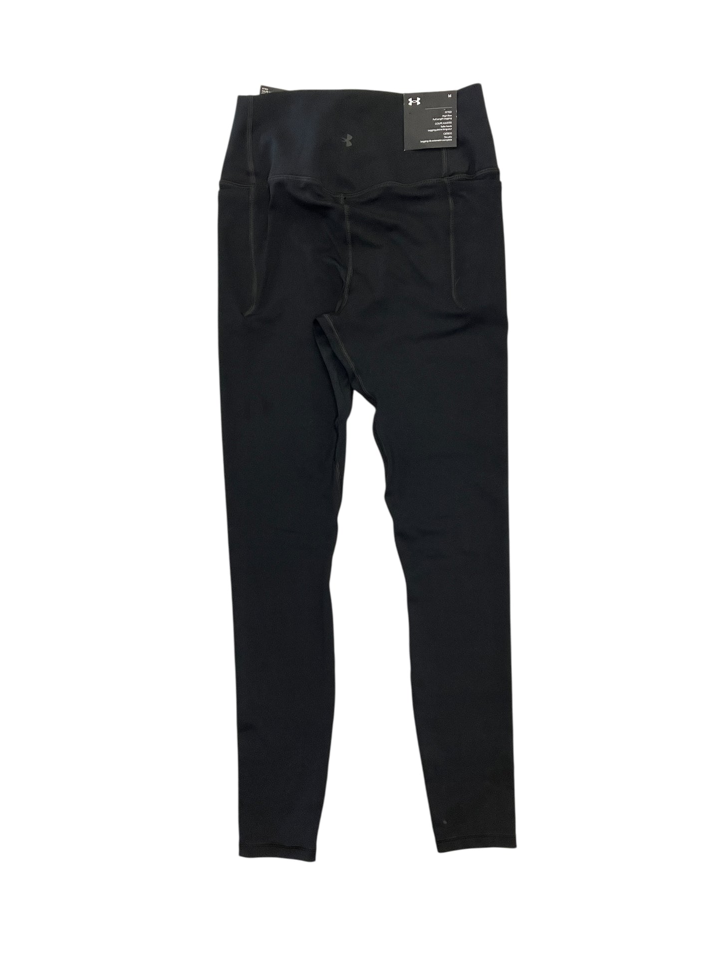 Athletic Leggings By Under Armour In Black, Size:M
