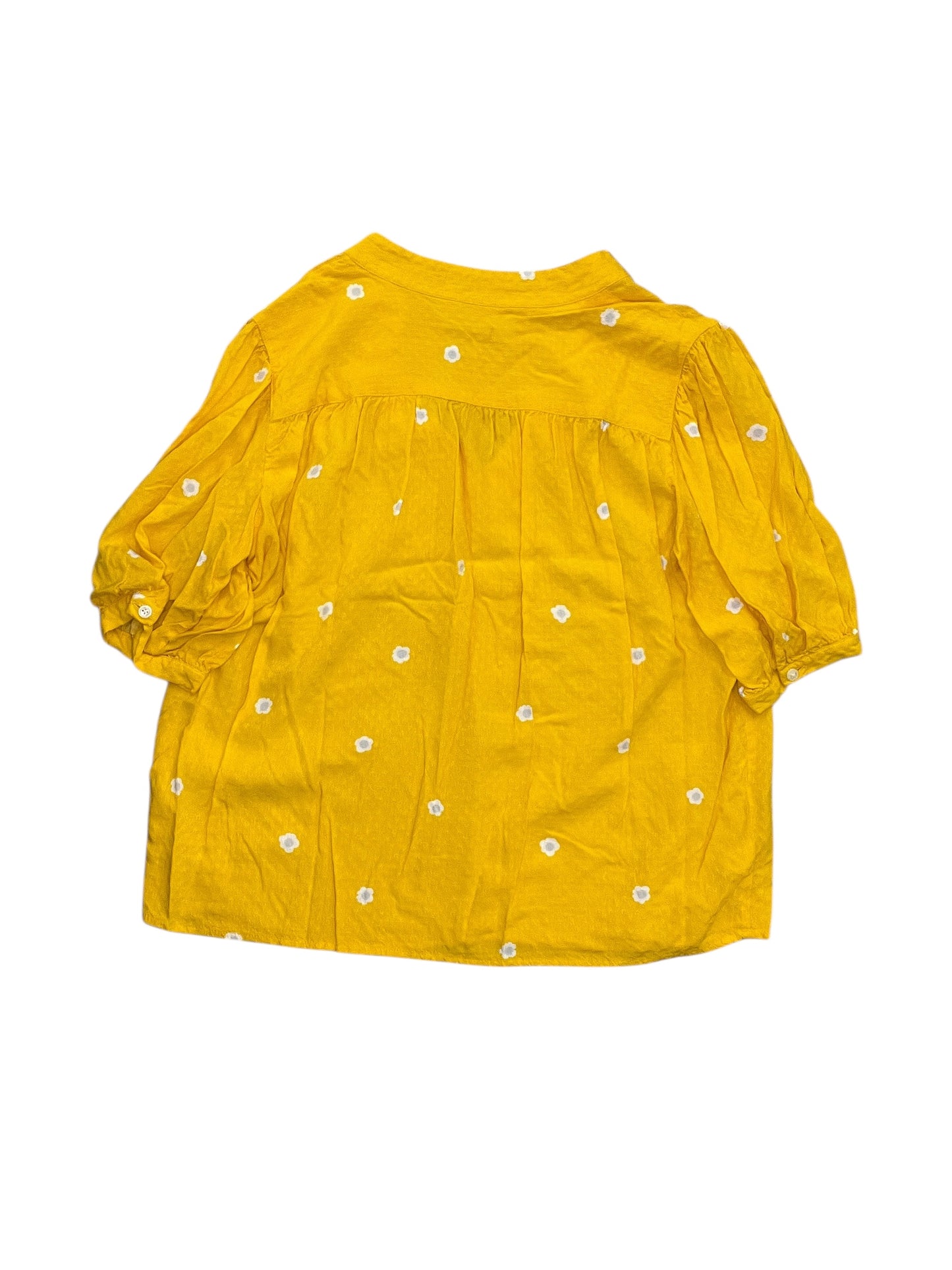 Top Ss By Ann Taylor In Yellow, Size:S