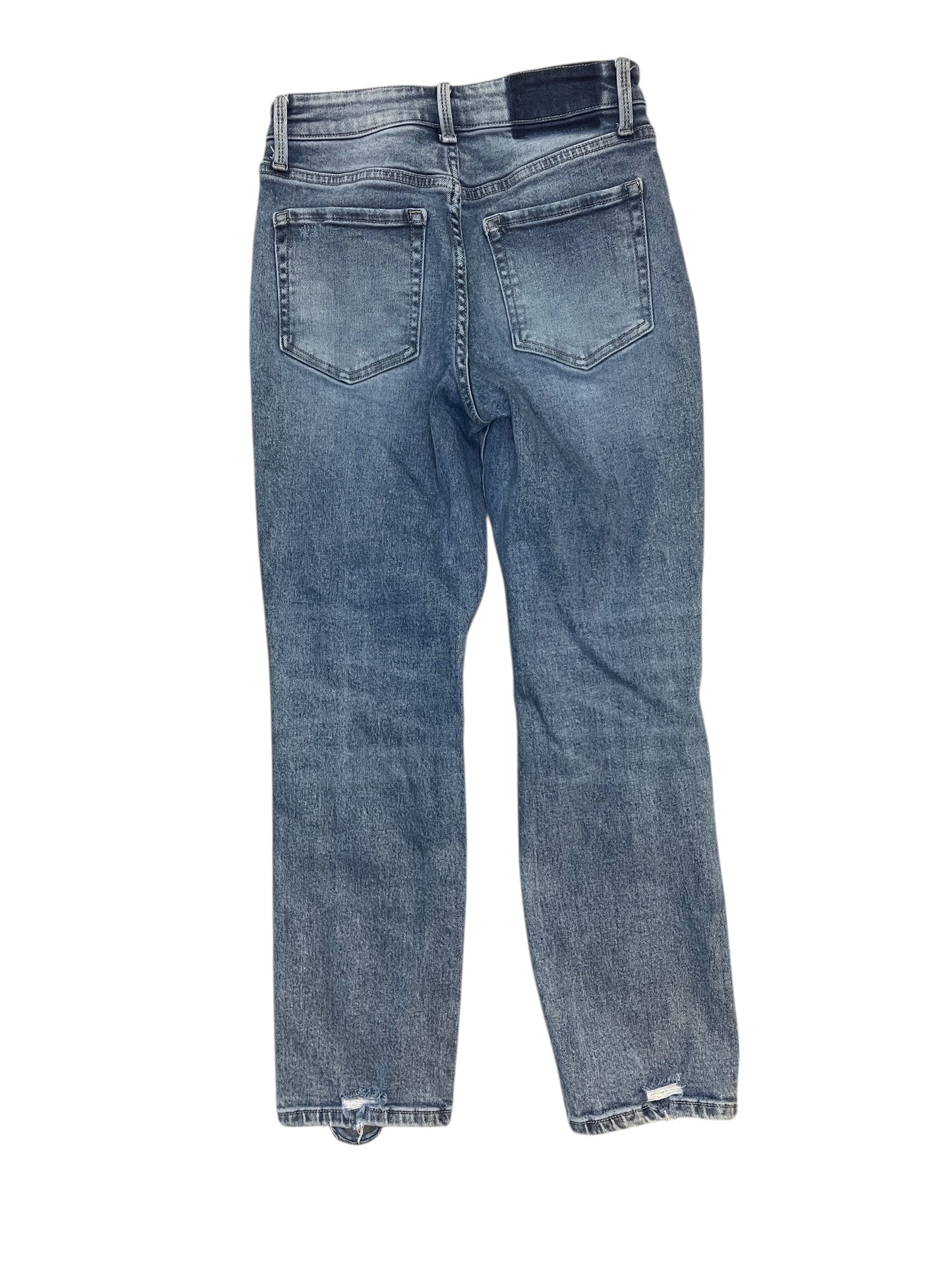 Jeans Straight By Flying Monkey In Blue Denim, Size:2