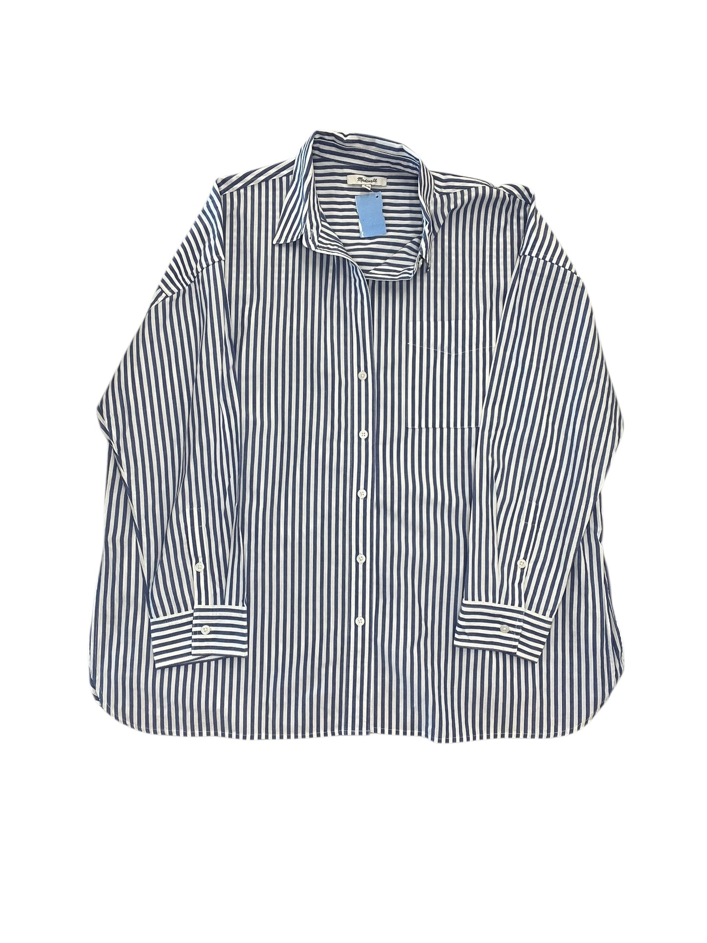 Top Ls By Madewell In Striped Pattern, Size:L