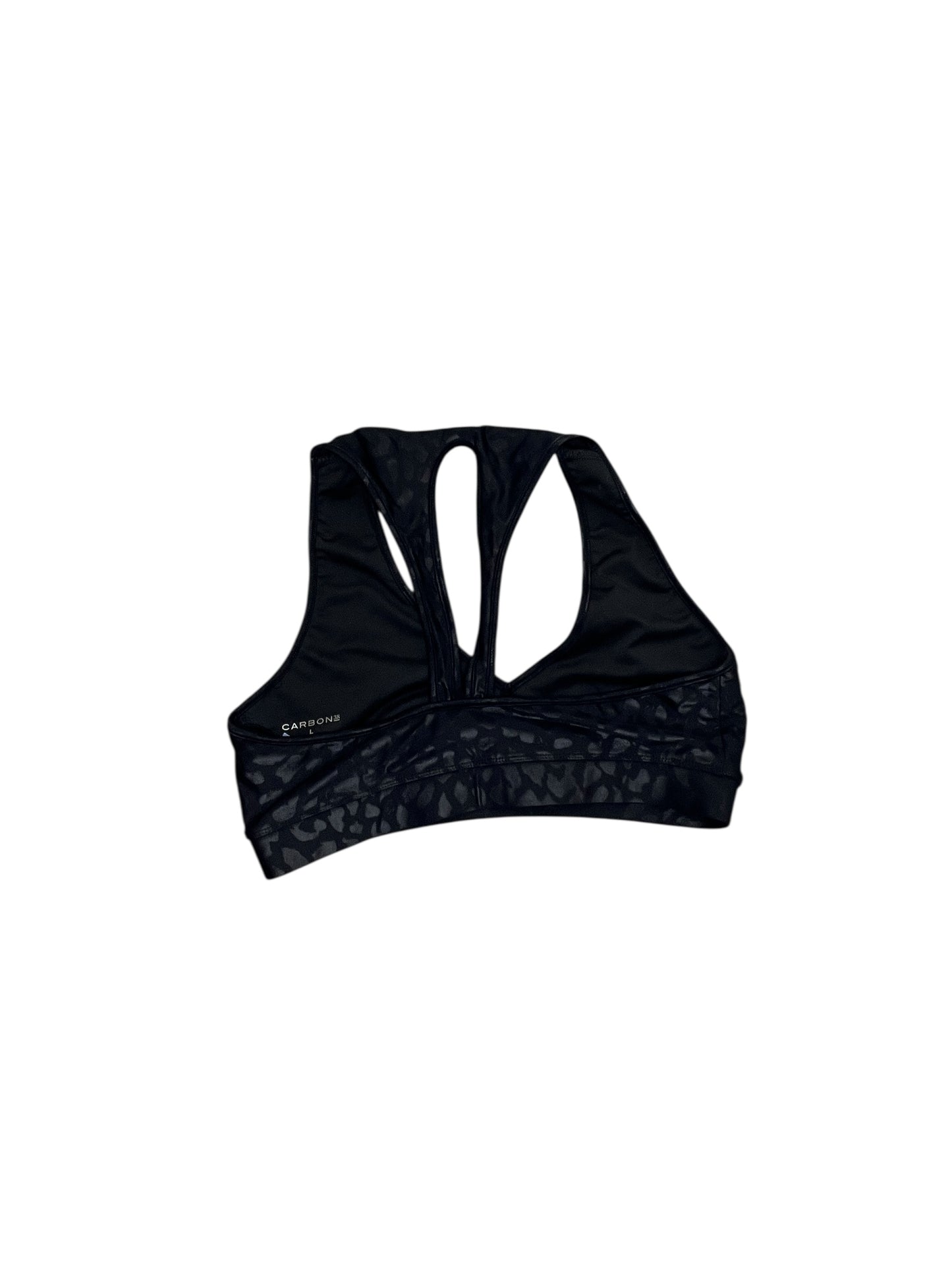 Athletic Bra By Cma In Black, Size:L