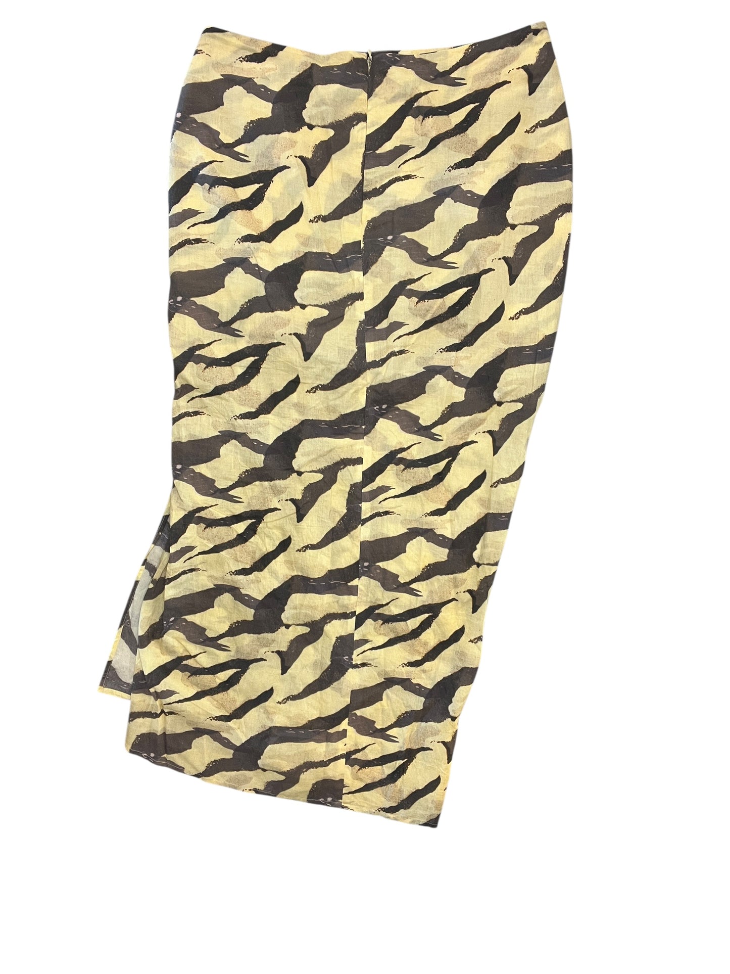 Skirt Midi By Cma In Yellow, Size:M
