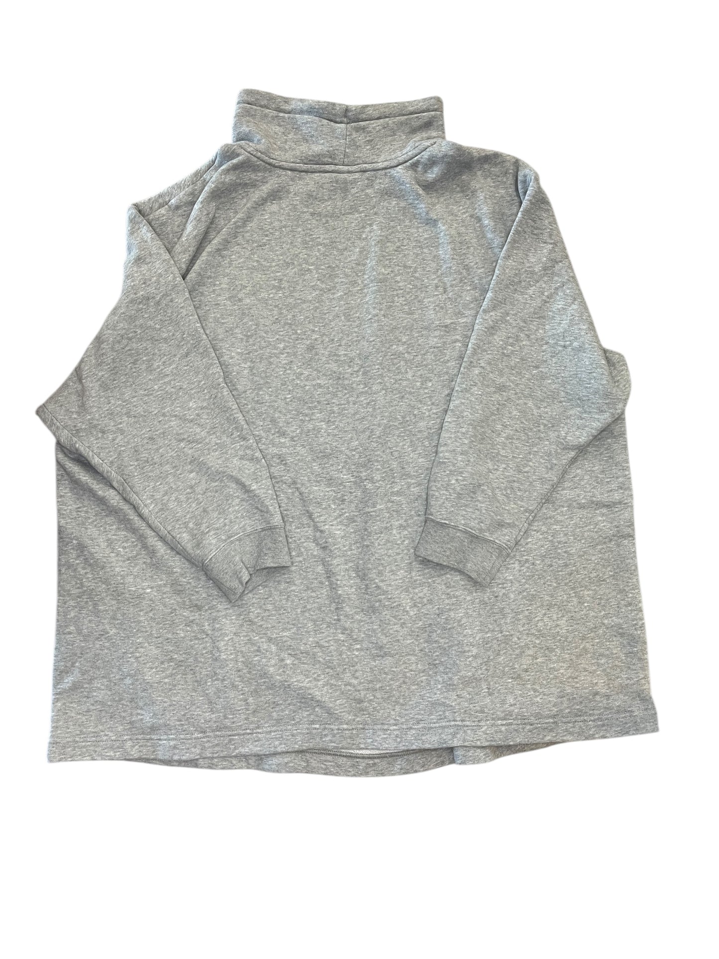 Sweatshirt Collar By Nike Apparel In Grey, Size:2X