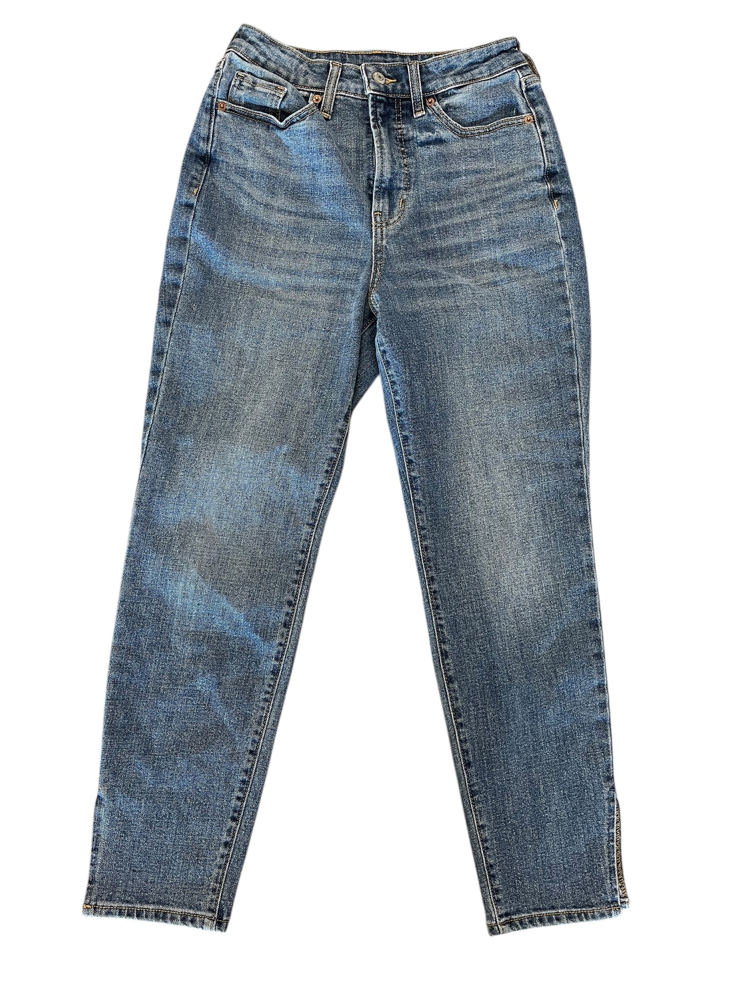 Jeans Straight By Old Navy In Blue Denim, Size:4
