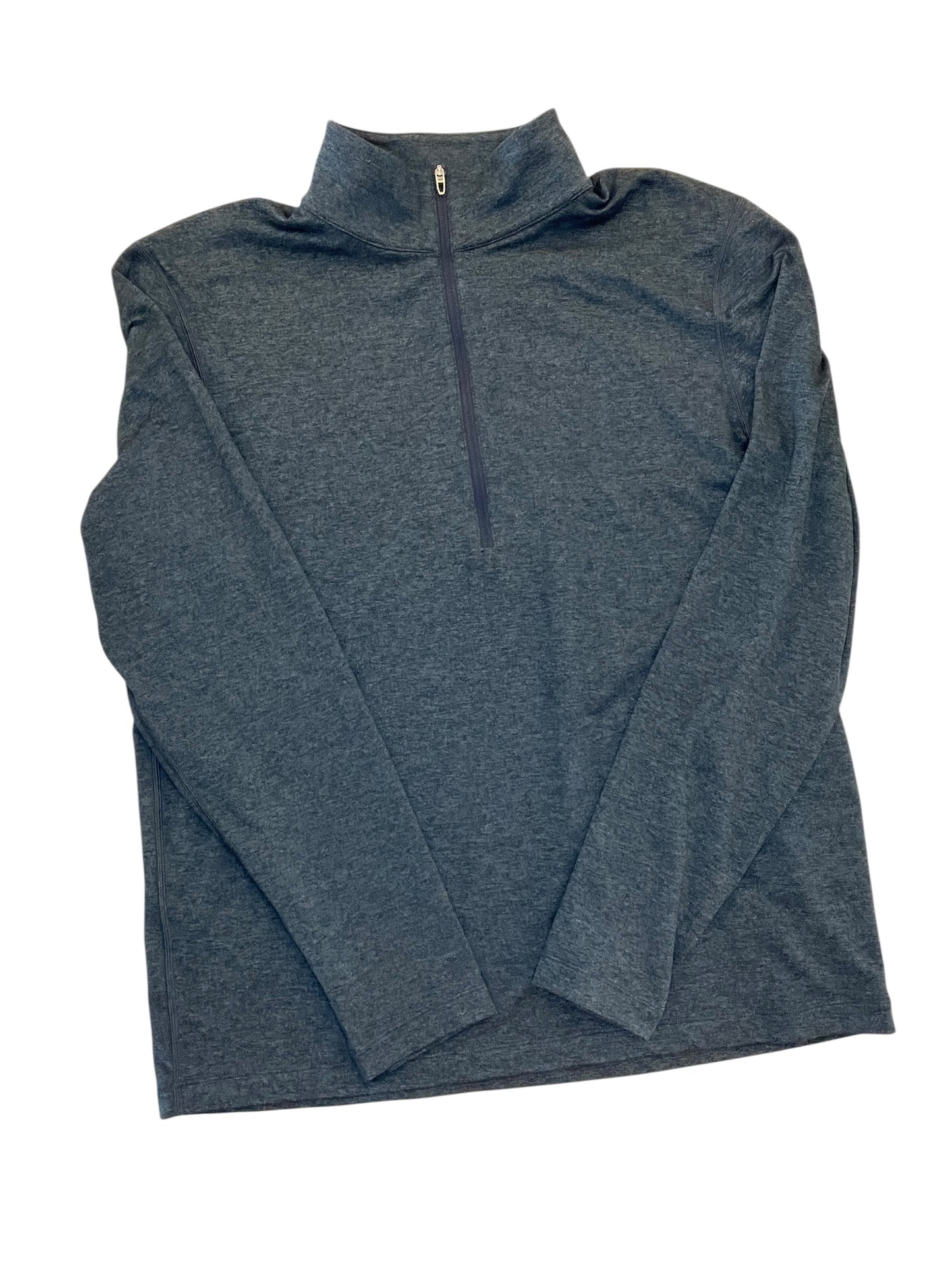 Athletic Top Ls Collar By Lululemon In Blue, Size:M