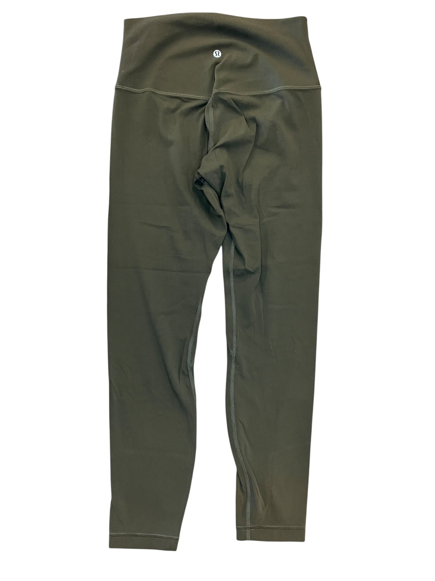Athletic Leggings Capris By Lululemon In Green, Size:S