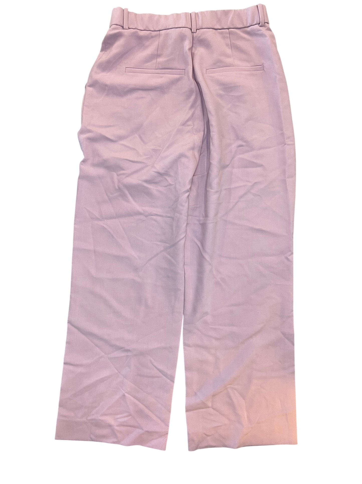 Pants Wide Leg By Abercrombie And Fitch In Pink, Size:M