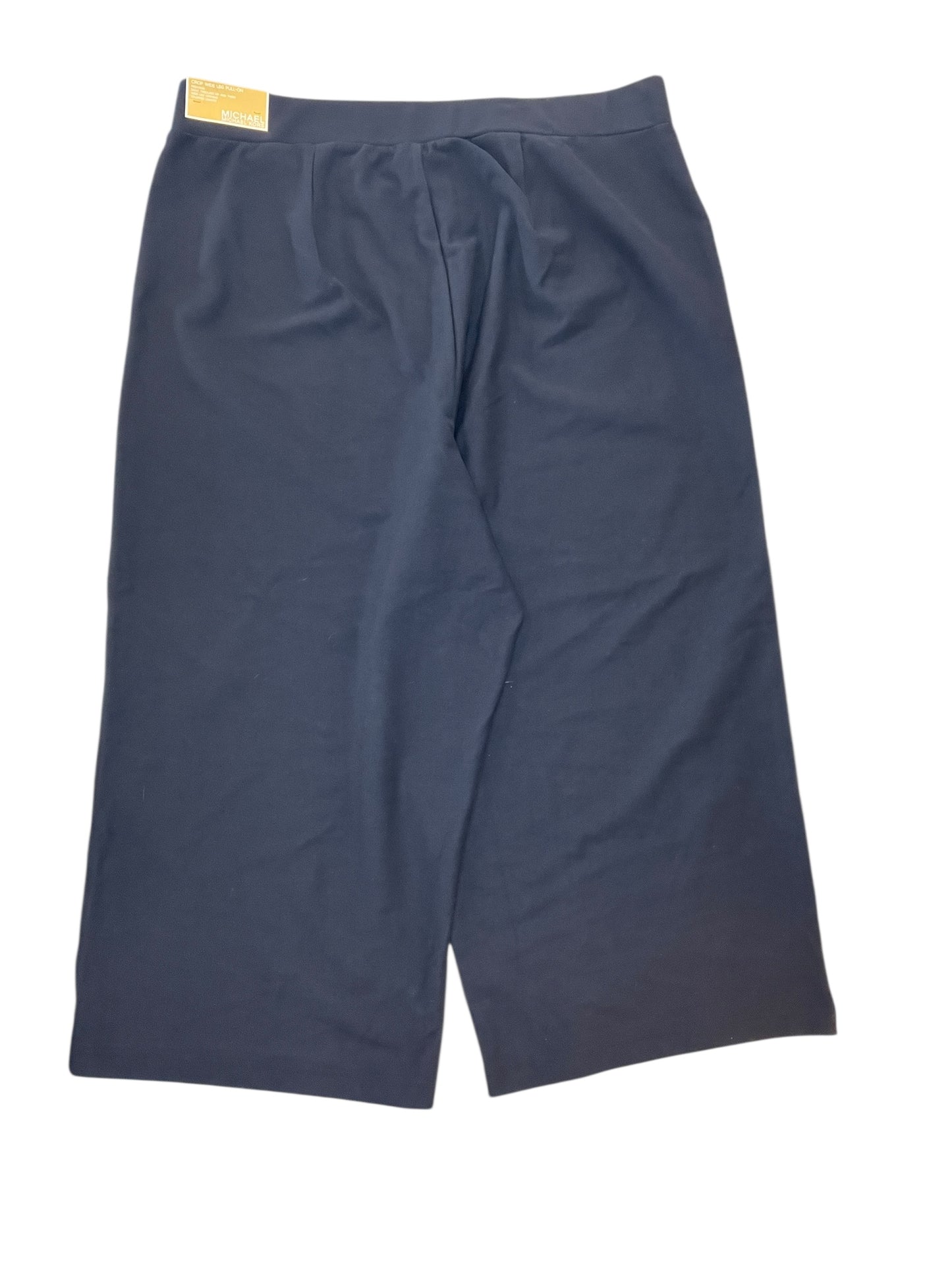 Pants Wide Leg By Michael By Michael Kors In Navy, Size:2X