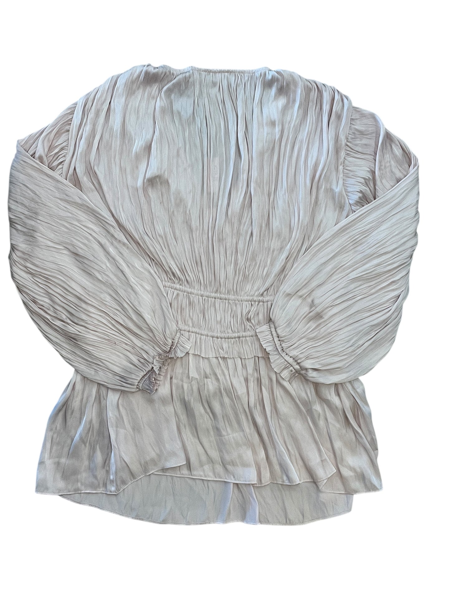 Blouse Ls By T Tahari In Pink, Size:Xl