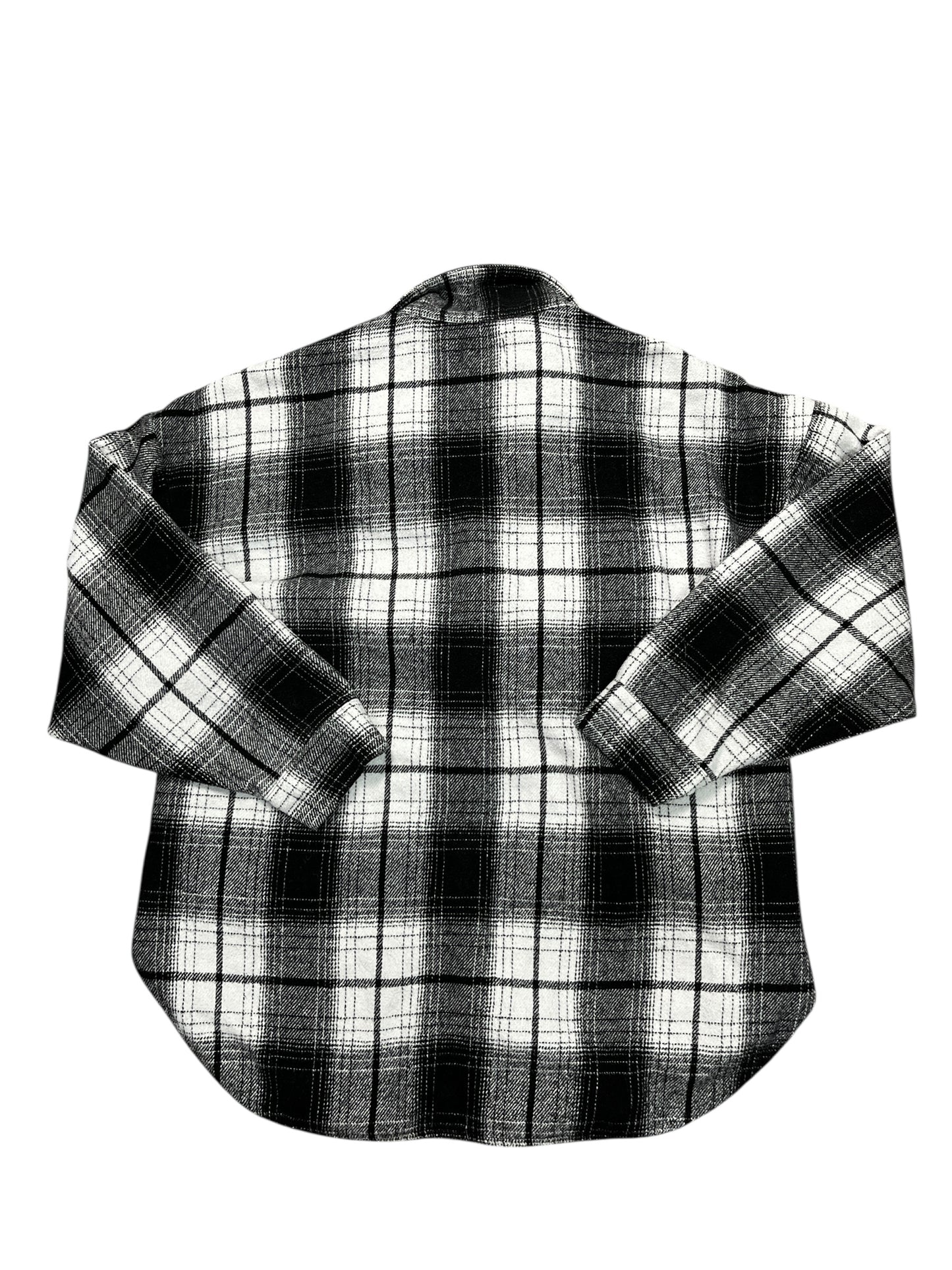 Jacket Shirt By Clothes Mentor In Plaid Pattern, Size:S