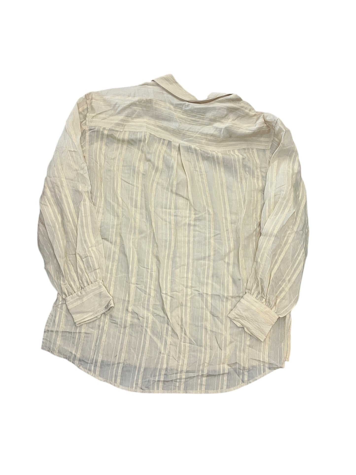 Top Ls By Banana Republic In Beige, Size:M