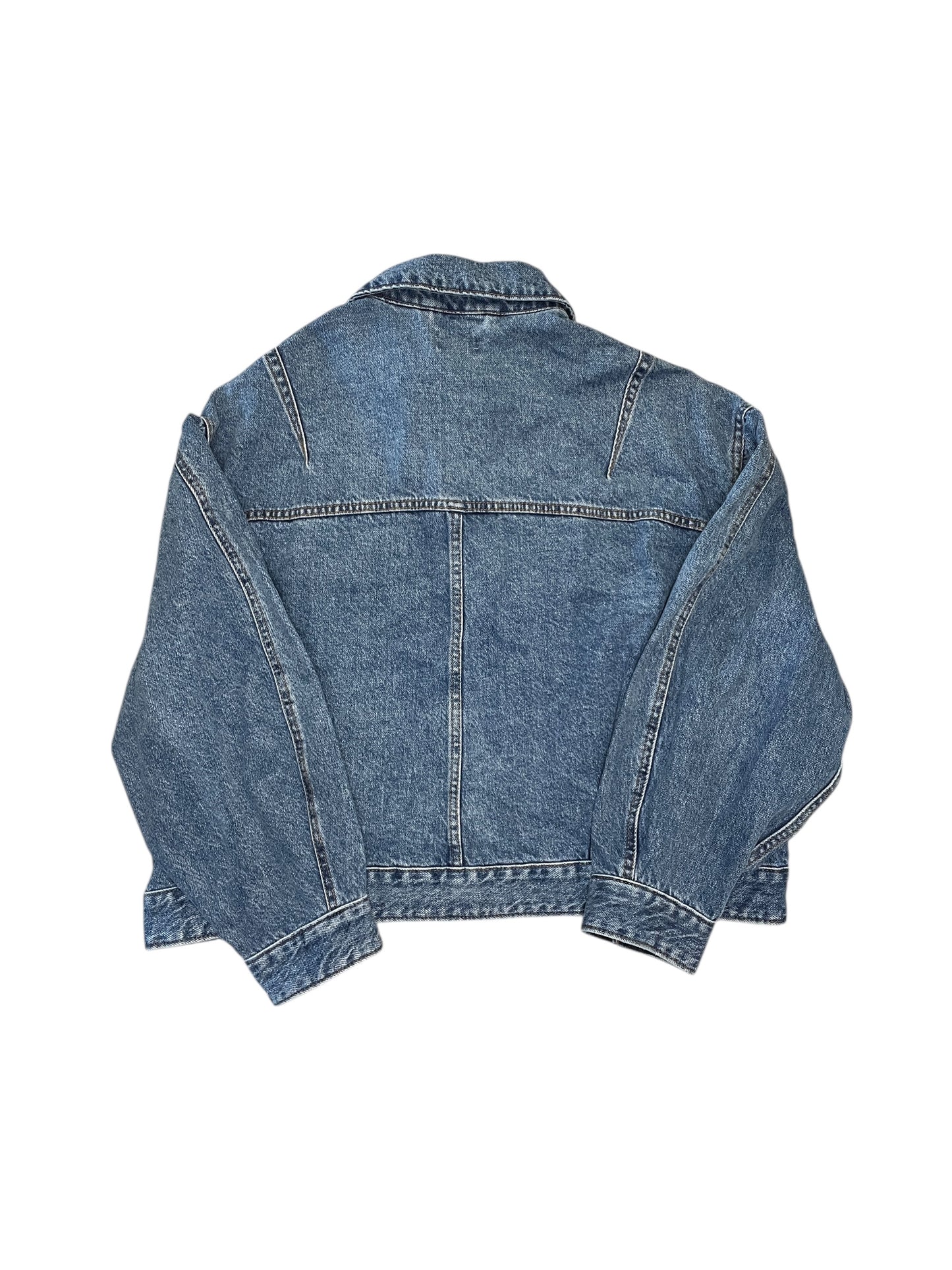 Jacket Denim By Future Collective In Blue Denim, Size:M
