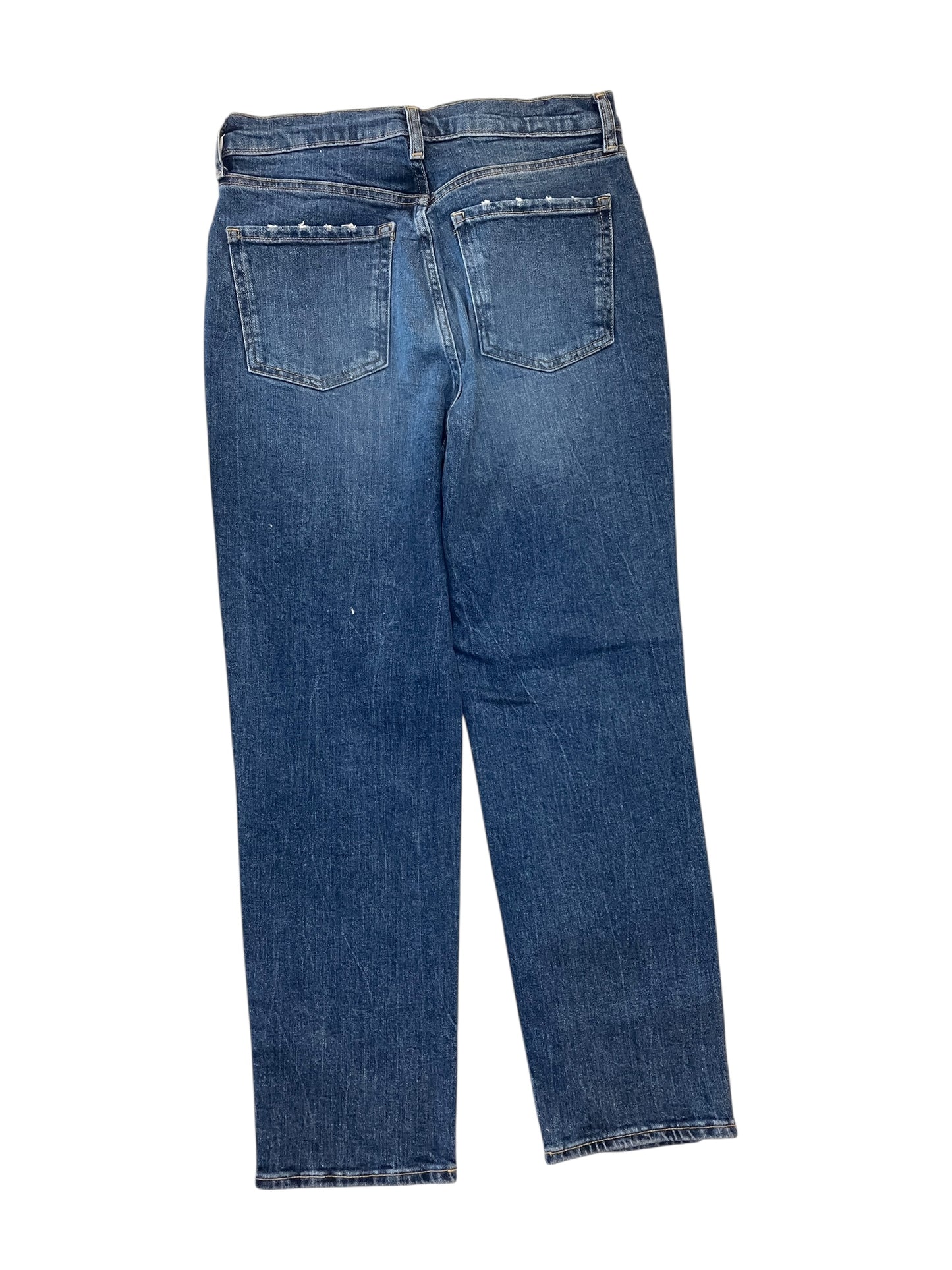 Jeans Straight By Old Navy In Blue Denim, Size:6
