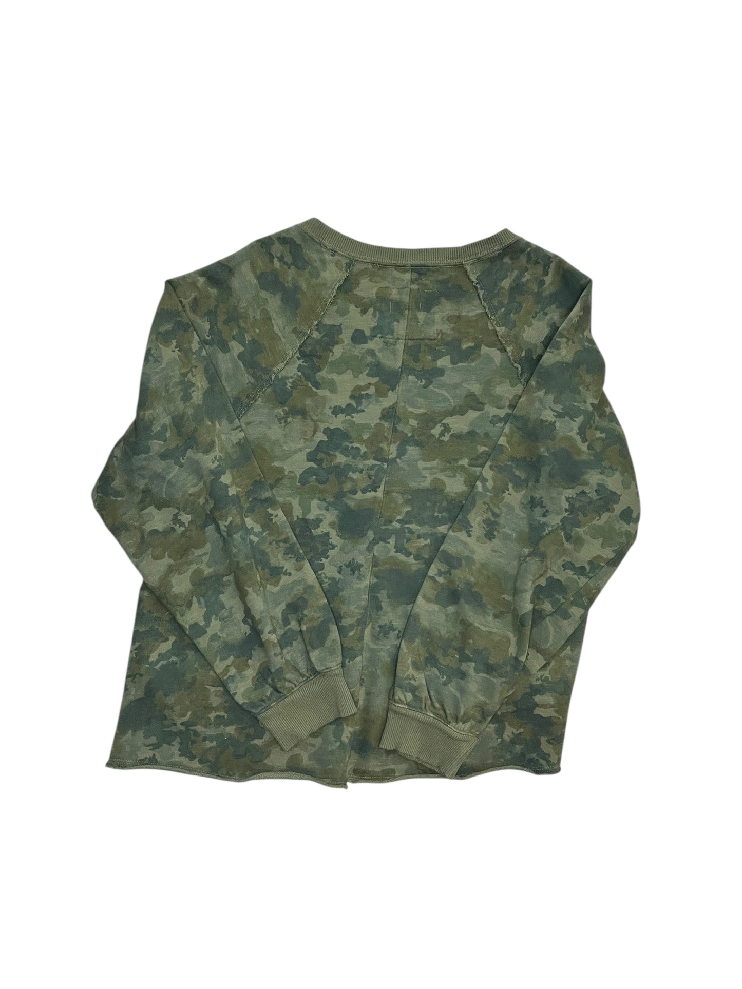 Top Ls By Pilcro In Green, Size:L