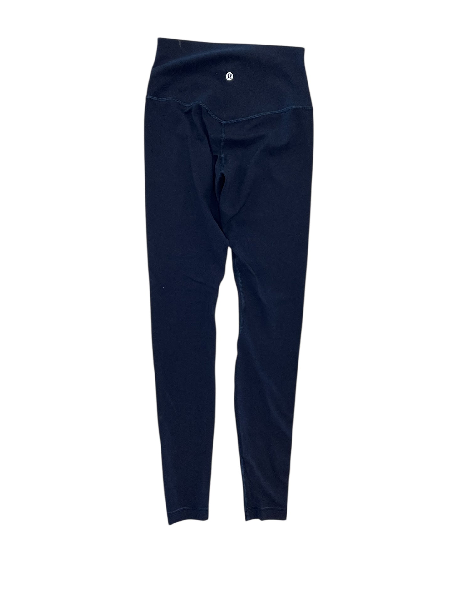 Athletic Leggings By Lululemon In Navy, Size:S