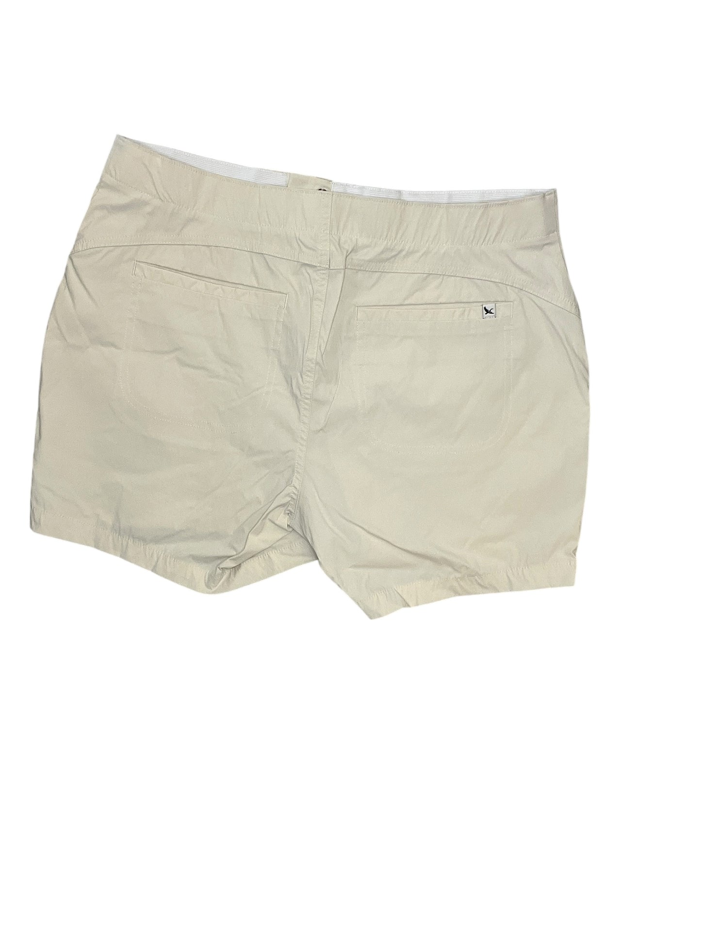 Athletic Shorts By Eddie Bauer In White, Size:L
