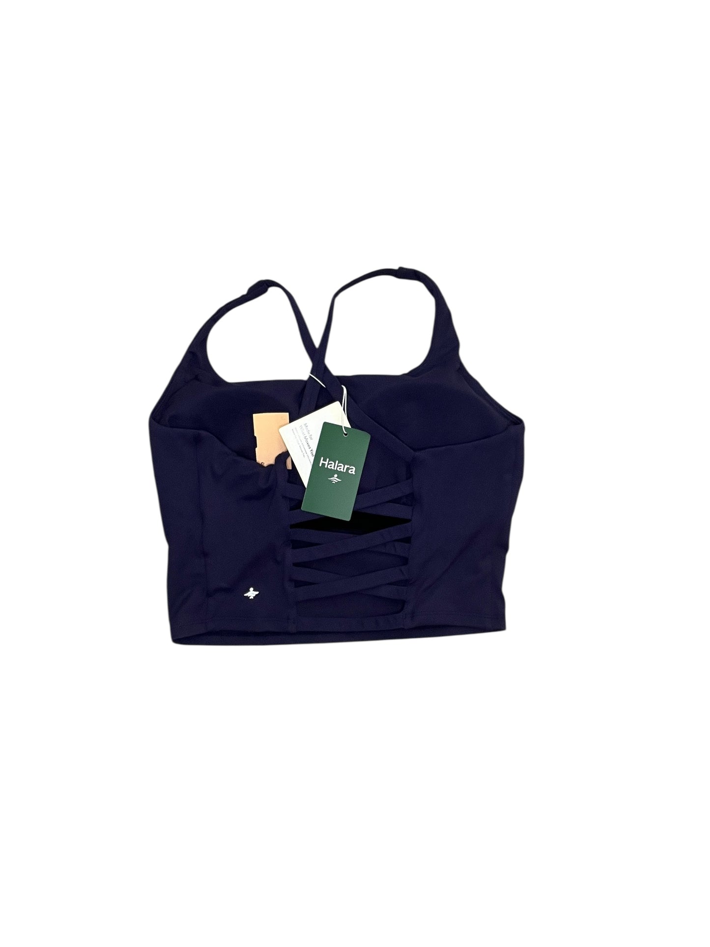 Athletic Bra By Halara In Navy, Size:M