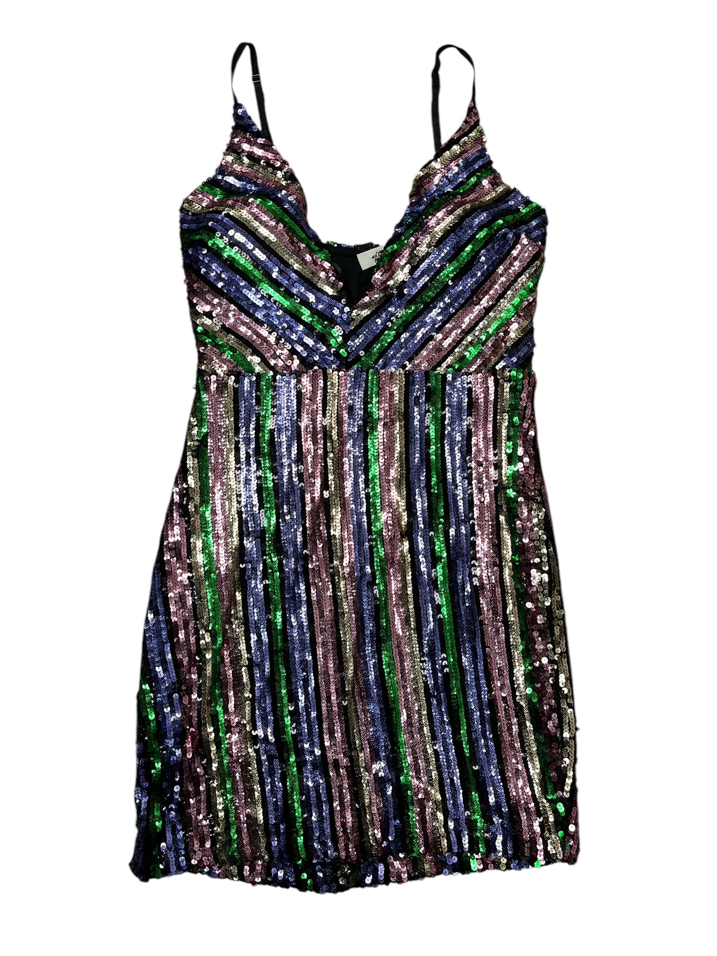 Dress Casual Short By Pink Owl In Multi, Size:M
