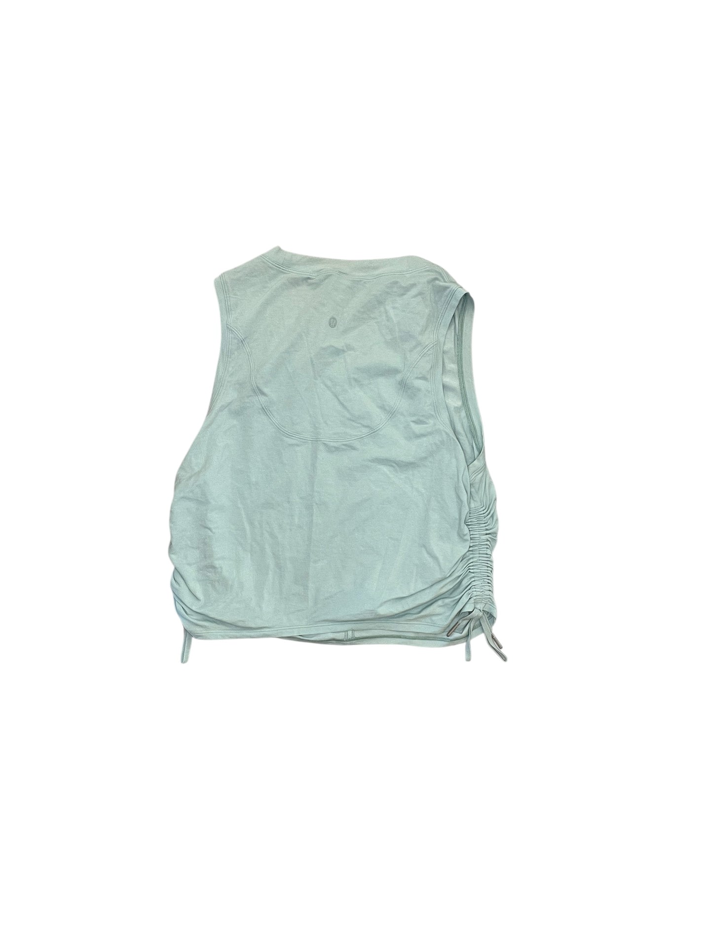 Athletic Tank Top By Lululemon In Green, Size:M