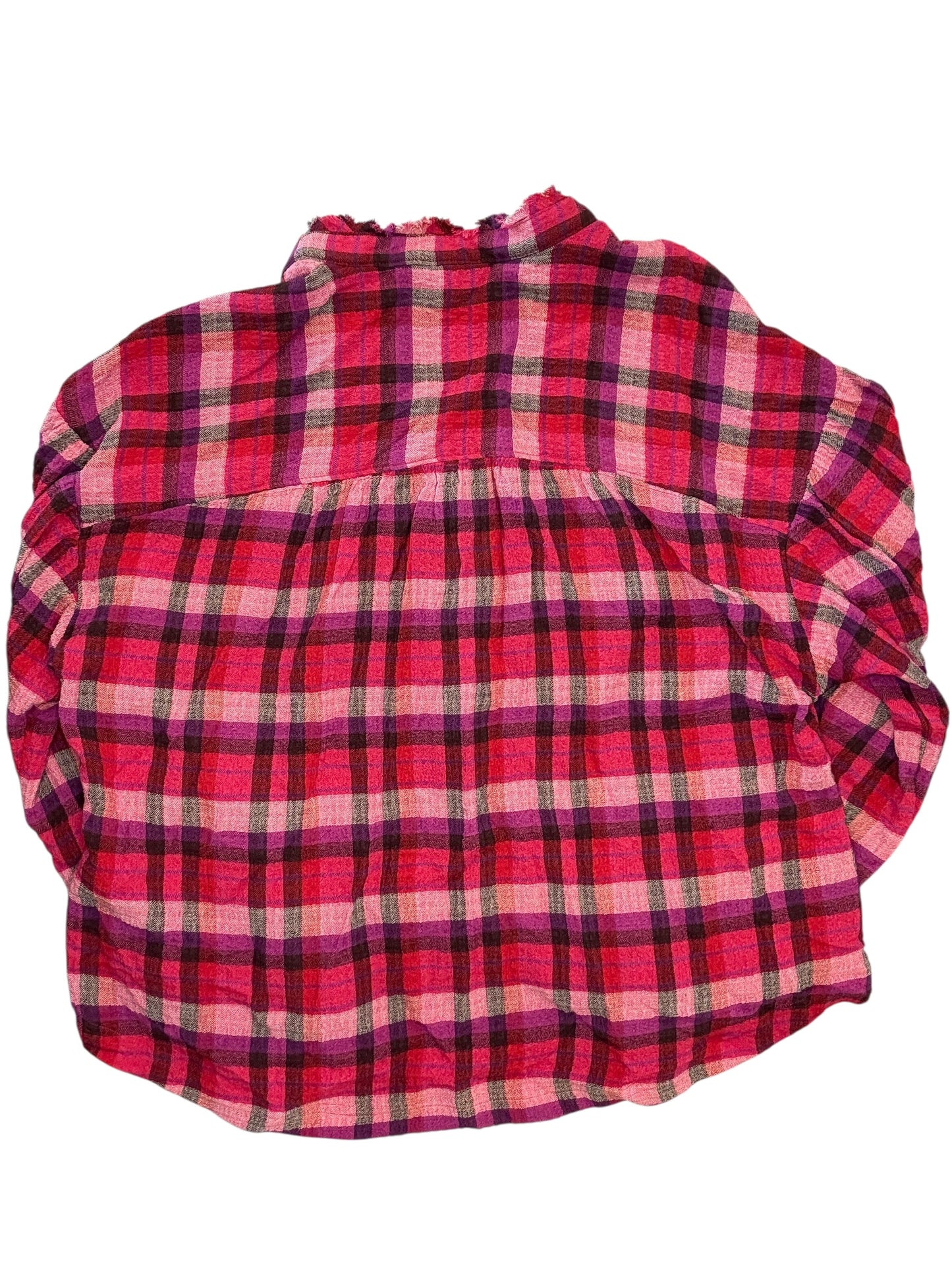 Top Ls By Pilcro In Pink & Red, Size:M