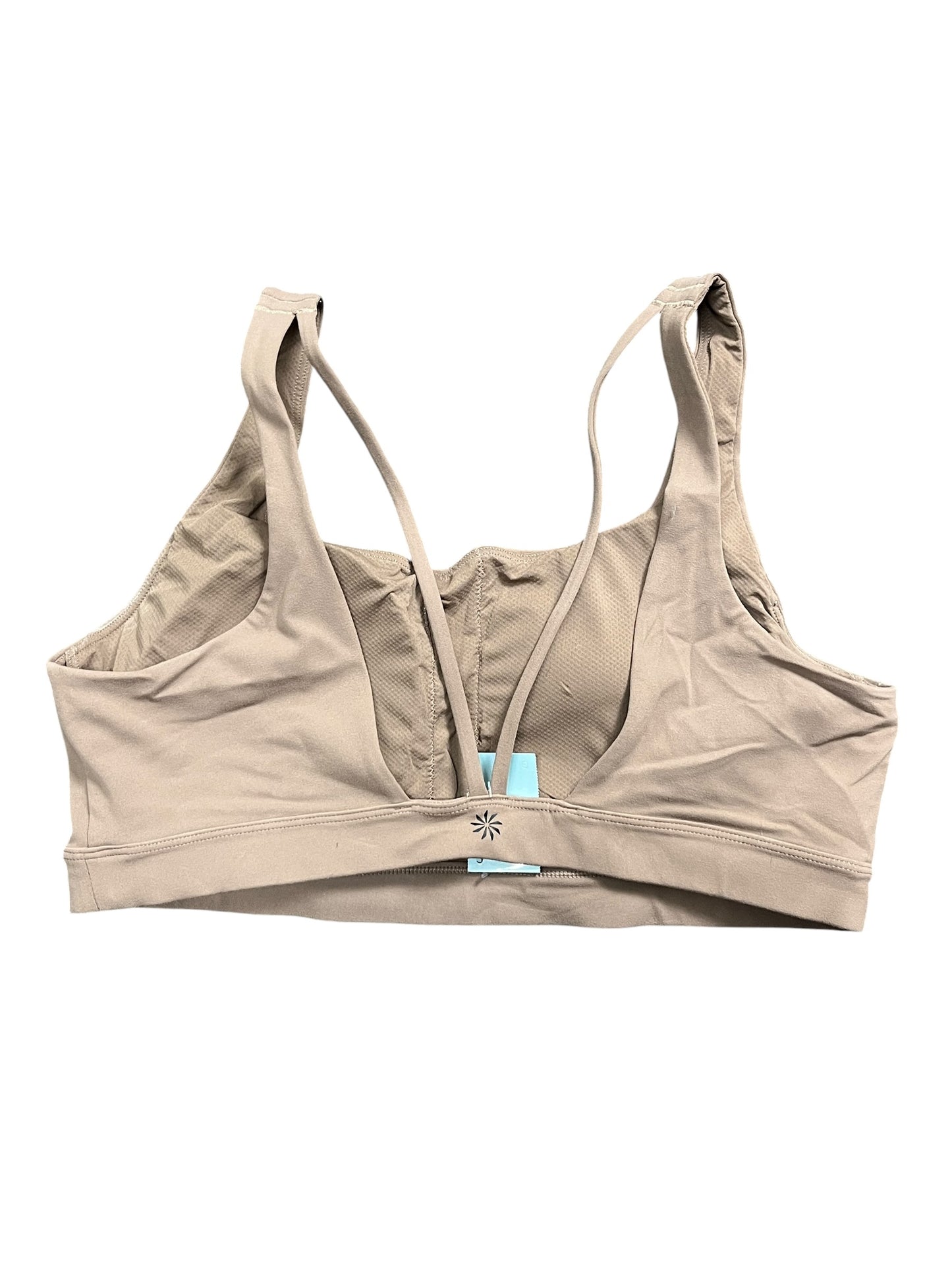 Athletic Bra By Athleta In Brown, Size:L