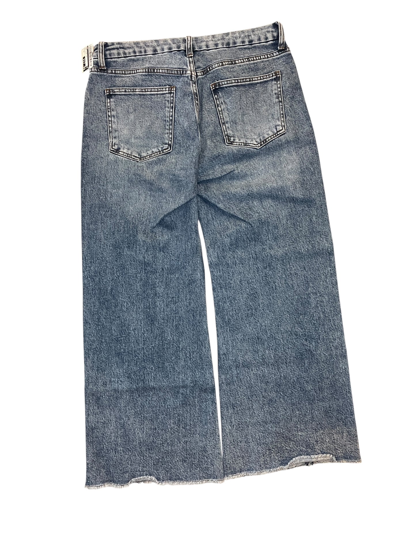 Jeans Wide Leg By Kut In Blue Denim, Size:6