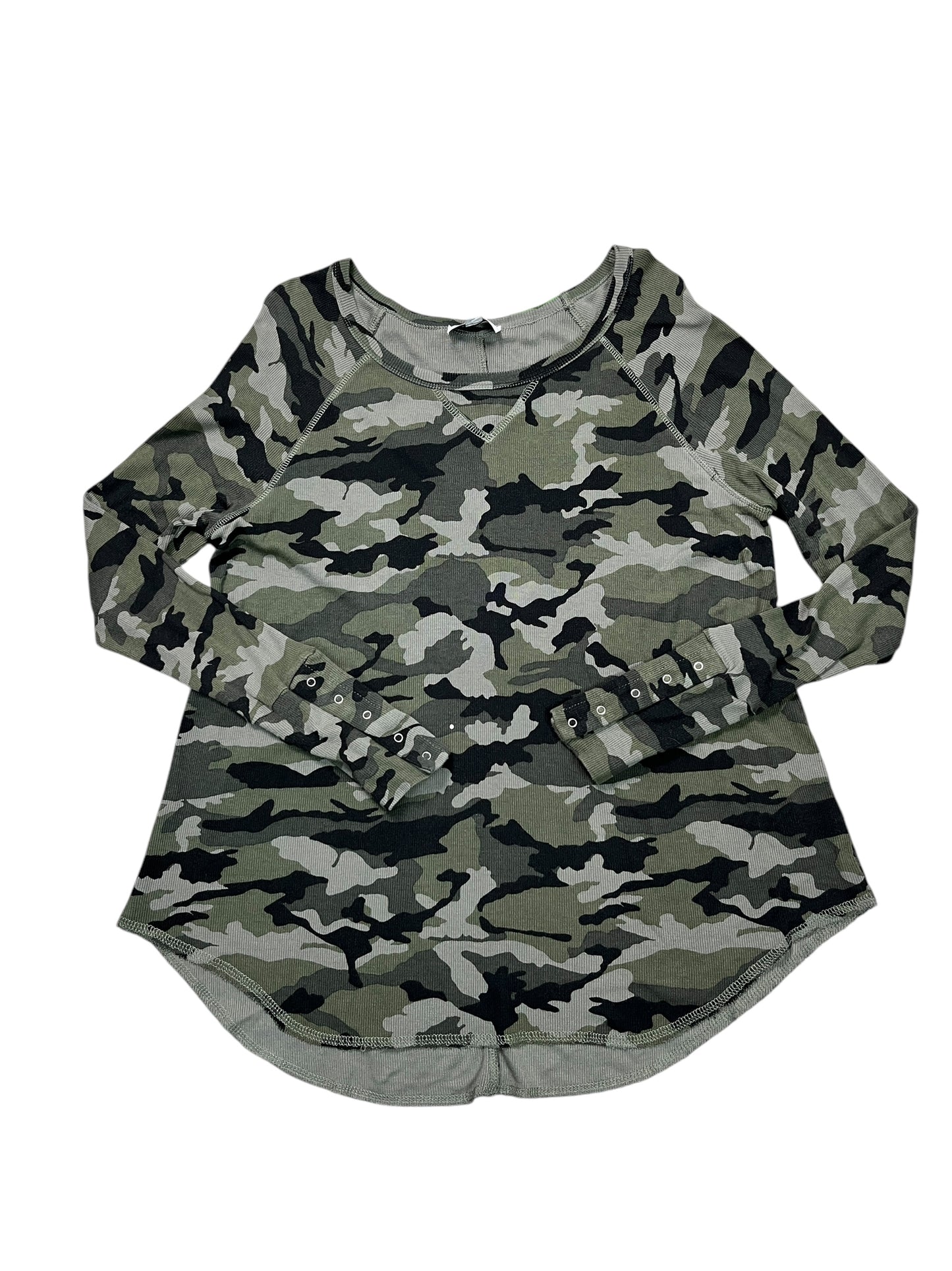 Top Ls By Evereve In Camouflage Print, Size:M