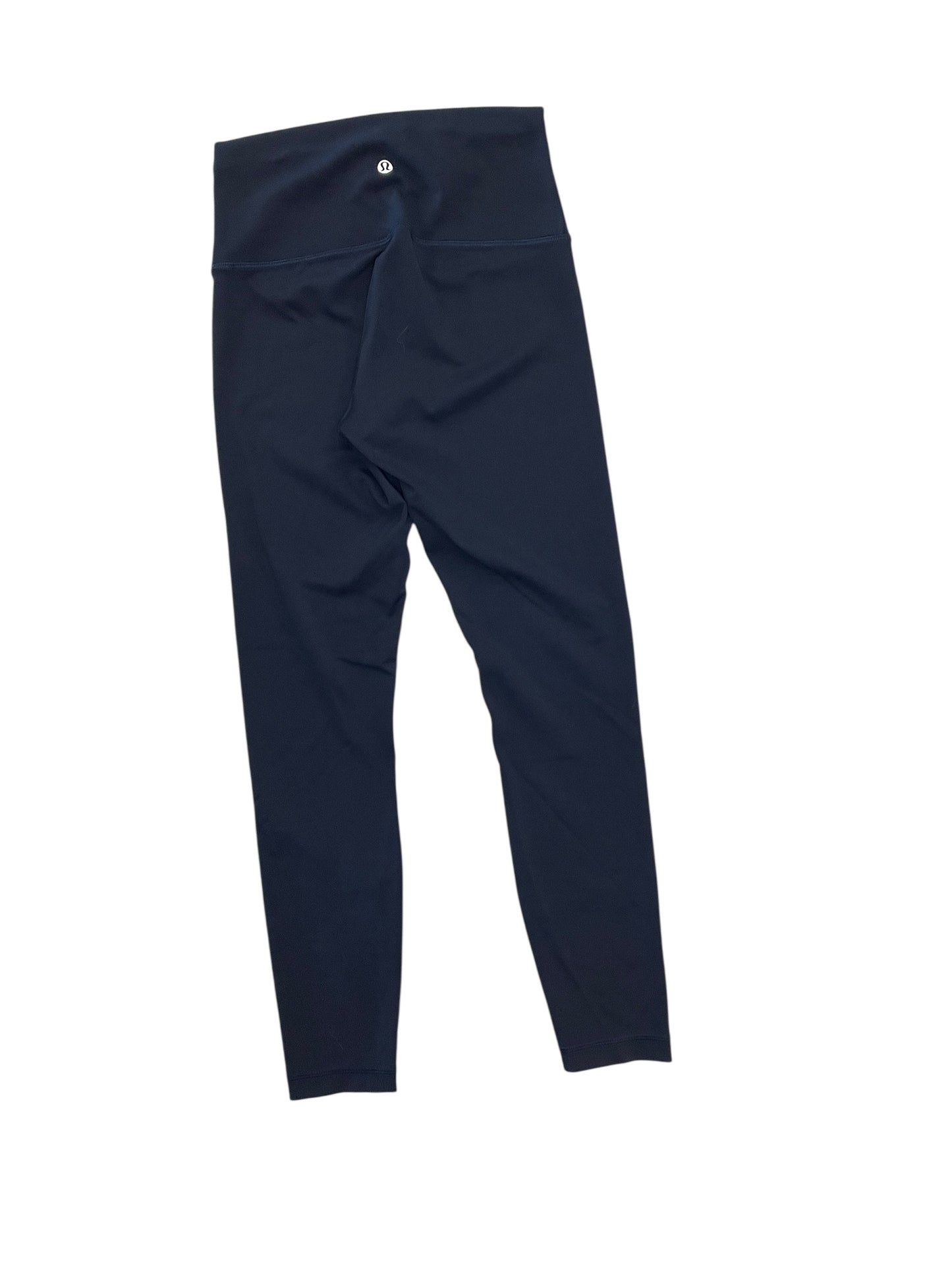 Athletic Leggings By Lululemon In Navy, Size:S
