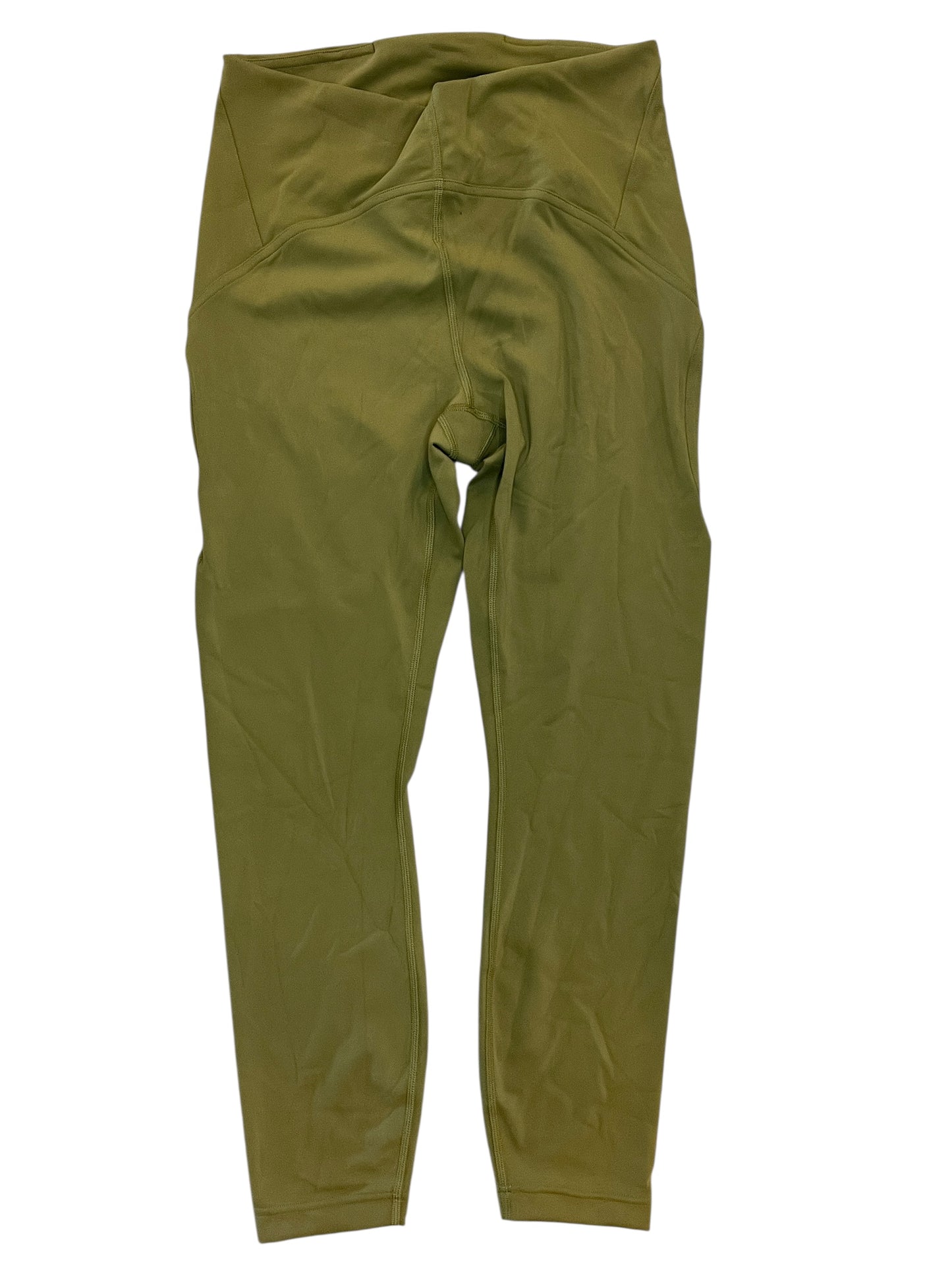 Athletic Leggings By Lululemon In Green, Size:M