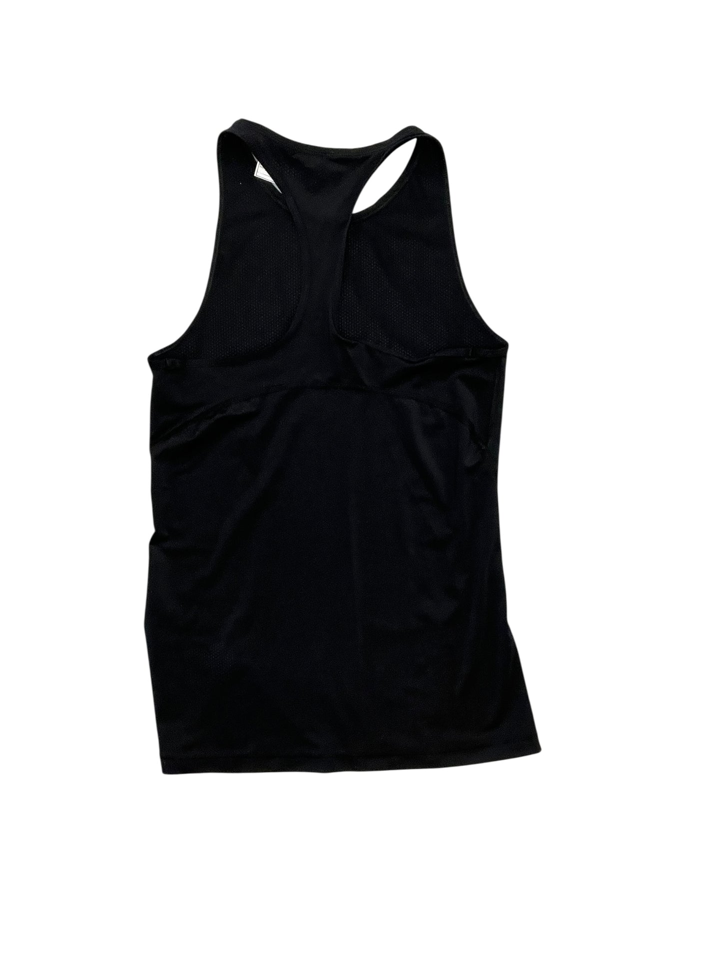Athletic Tank Top By Nike Apparel In Black, Size:Xs