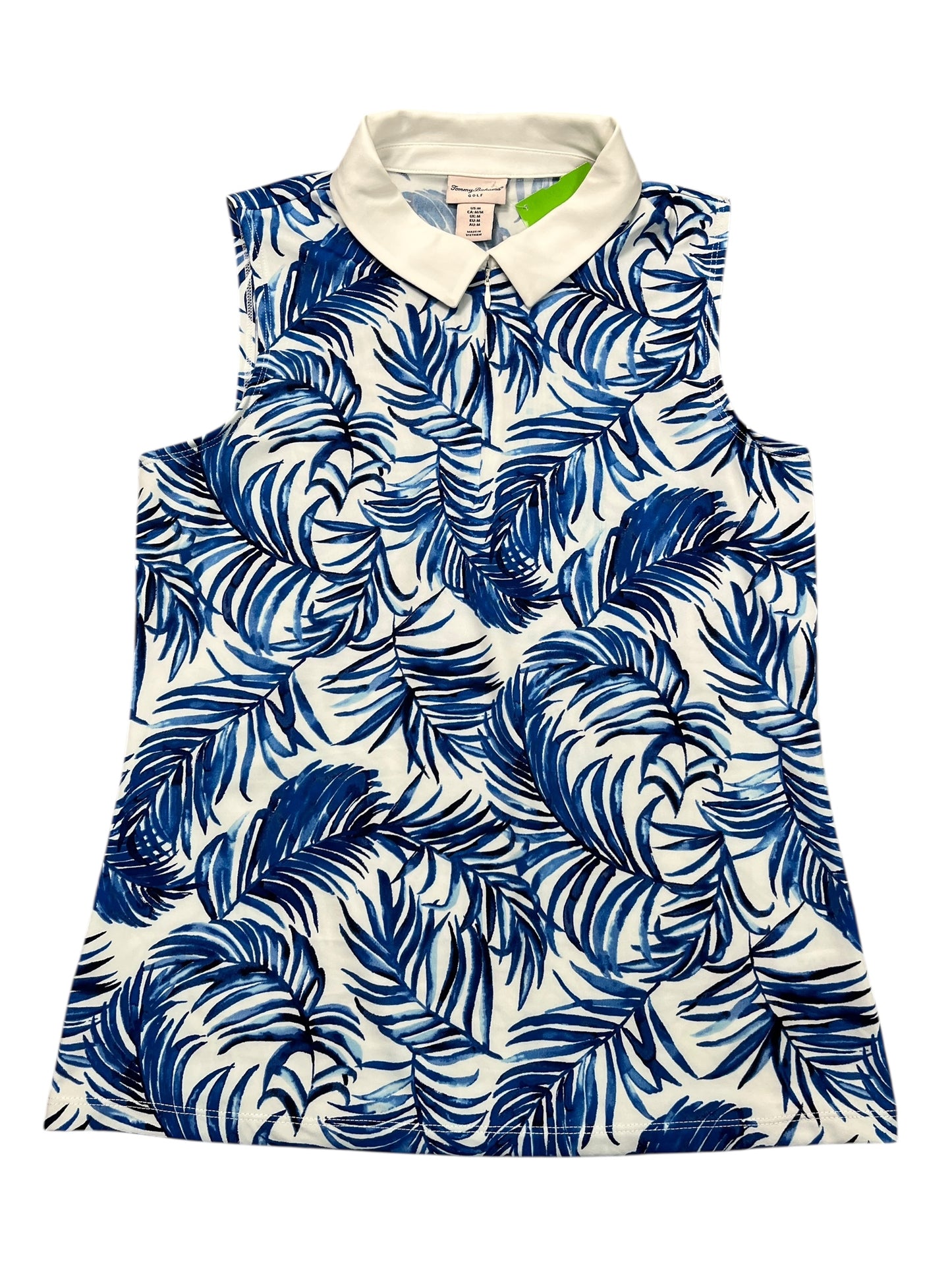 Athletic Tank Top By Tommy Bahama In Blue, Size:M